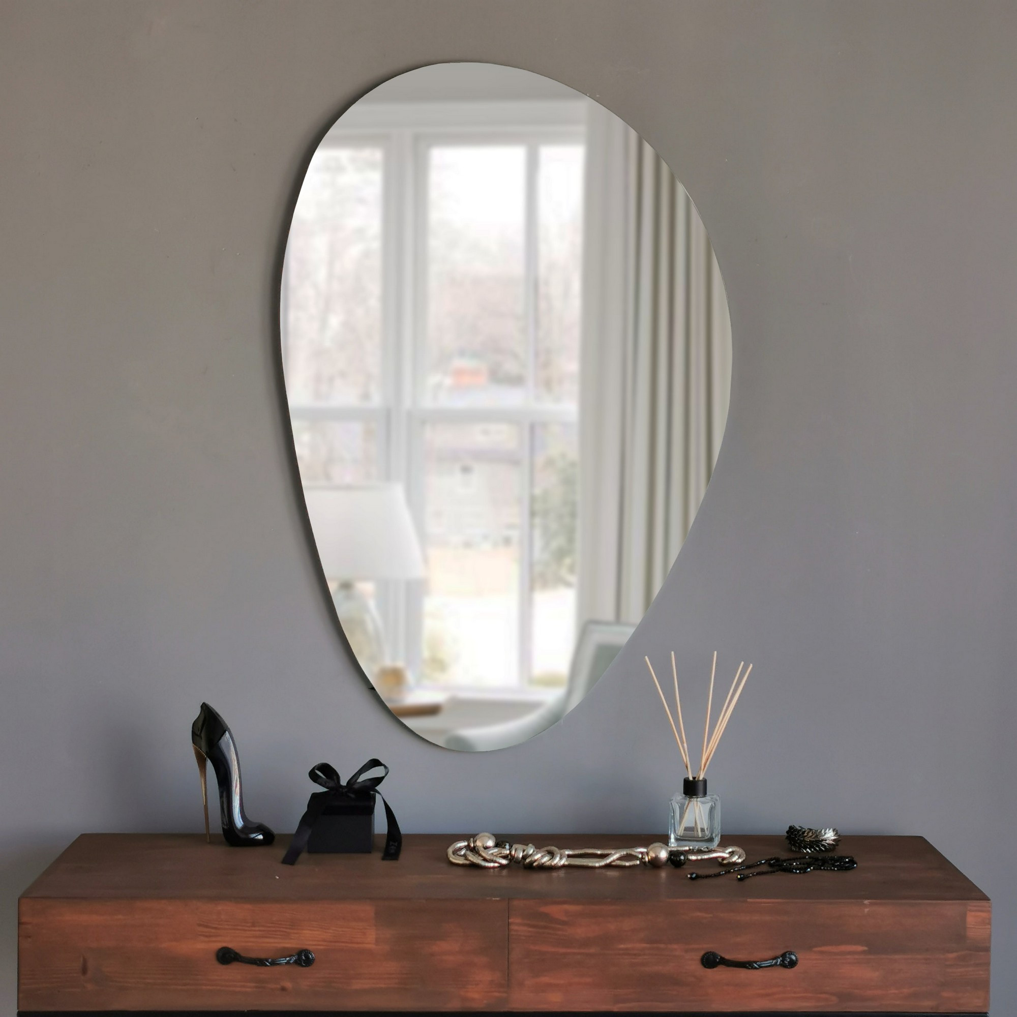Porto Mirror White