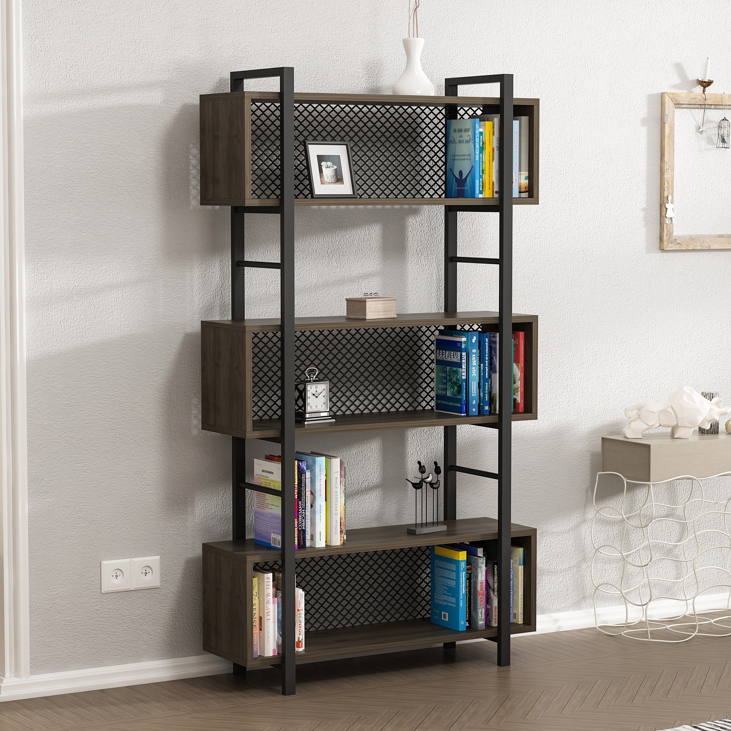 Still Bookshelf Wood veneer