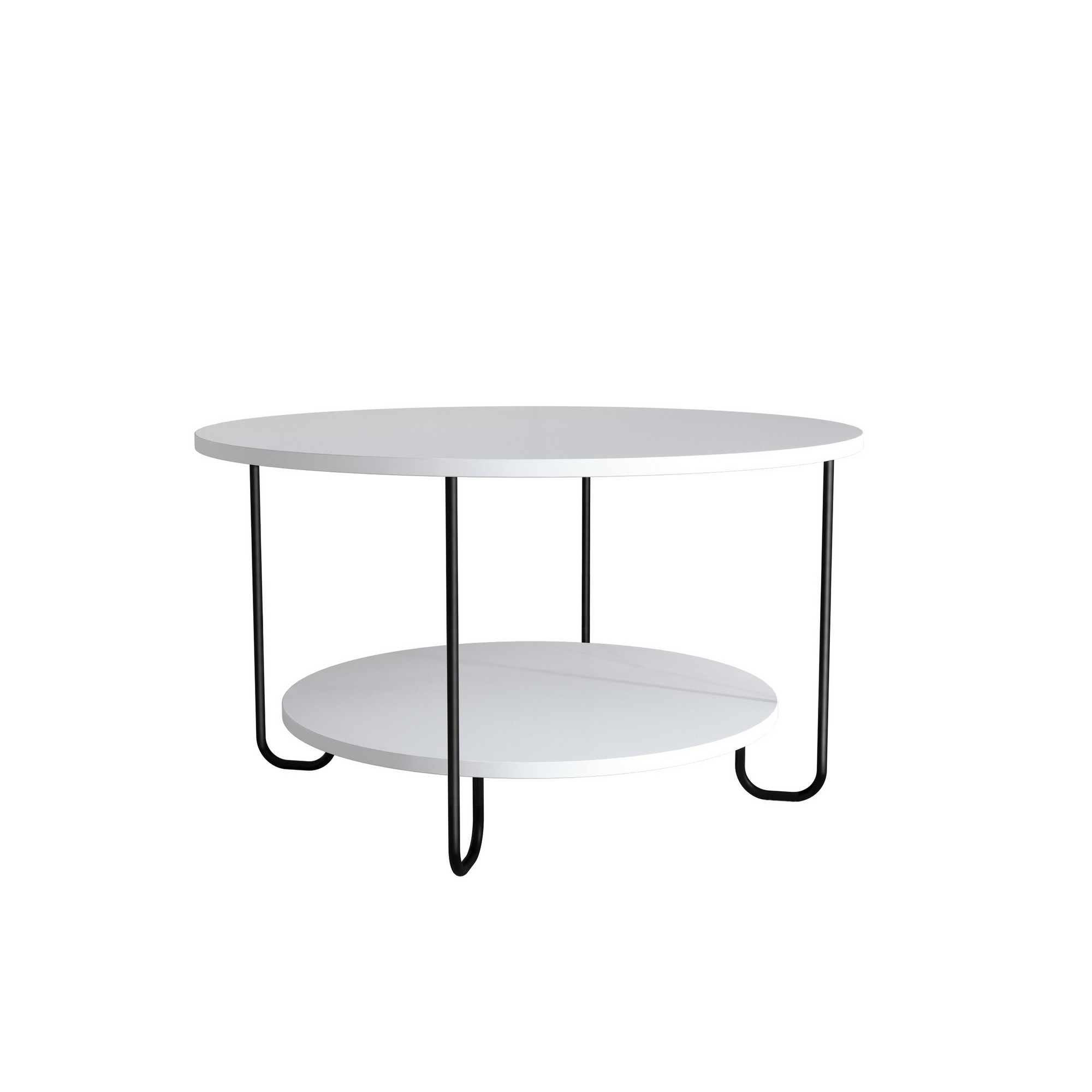 Corro Coffee table Wood veneer White