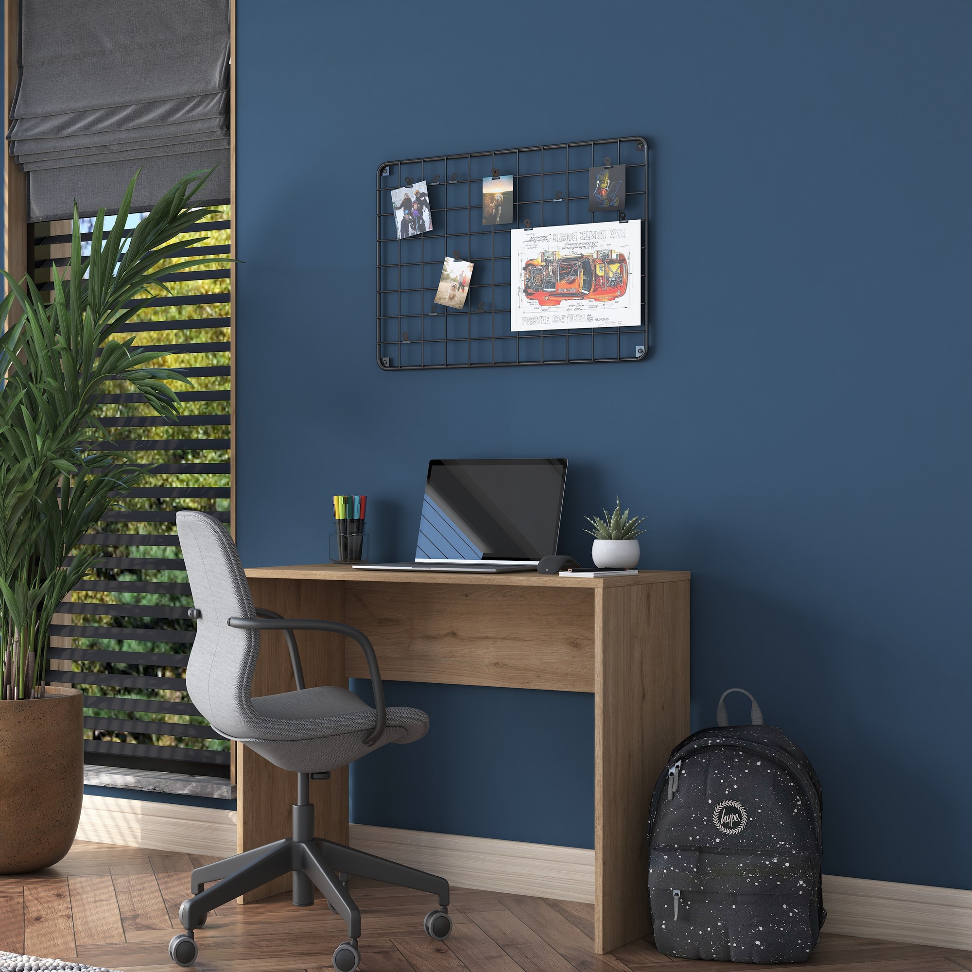 Ha114 Desk Wood veneer
