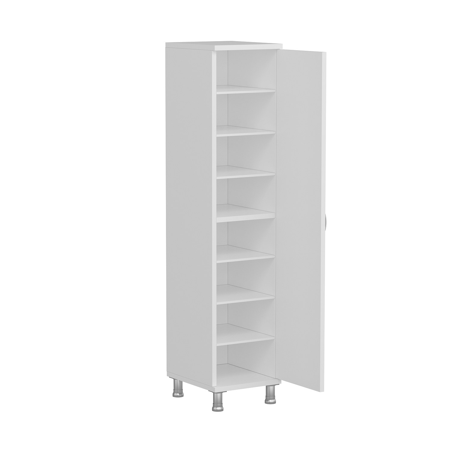 Seul Kommode Holzfurnier Weiß