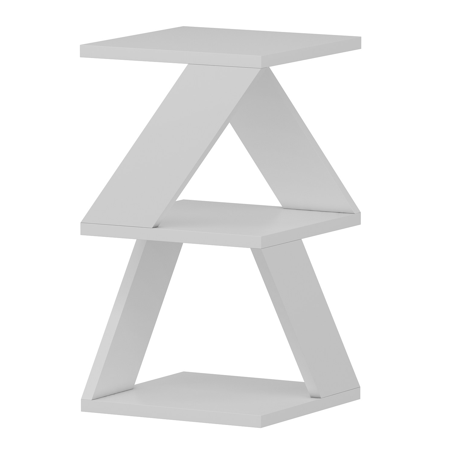 Albeni Side Table Wood Veneer White