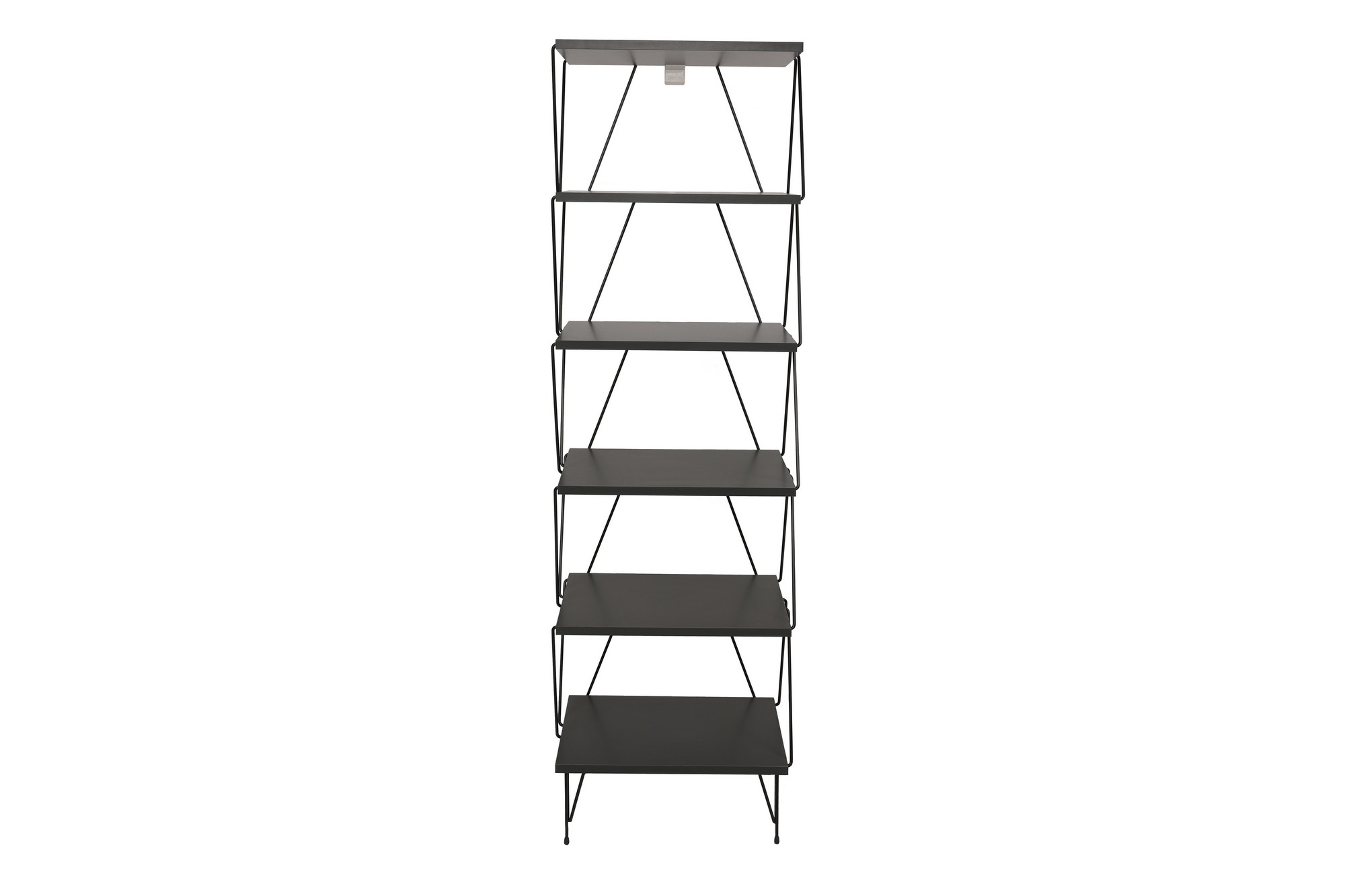 Balaban Bookshelf Wood veneer Anthracite