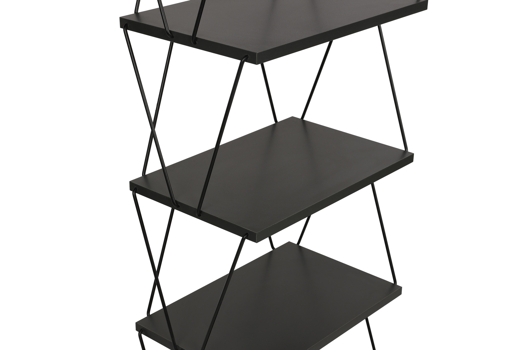 Balaban Bookshelf Wood veneer Anthracite