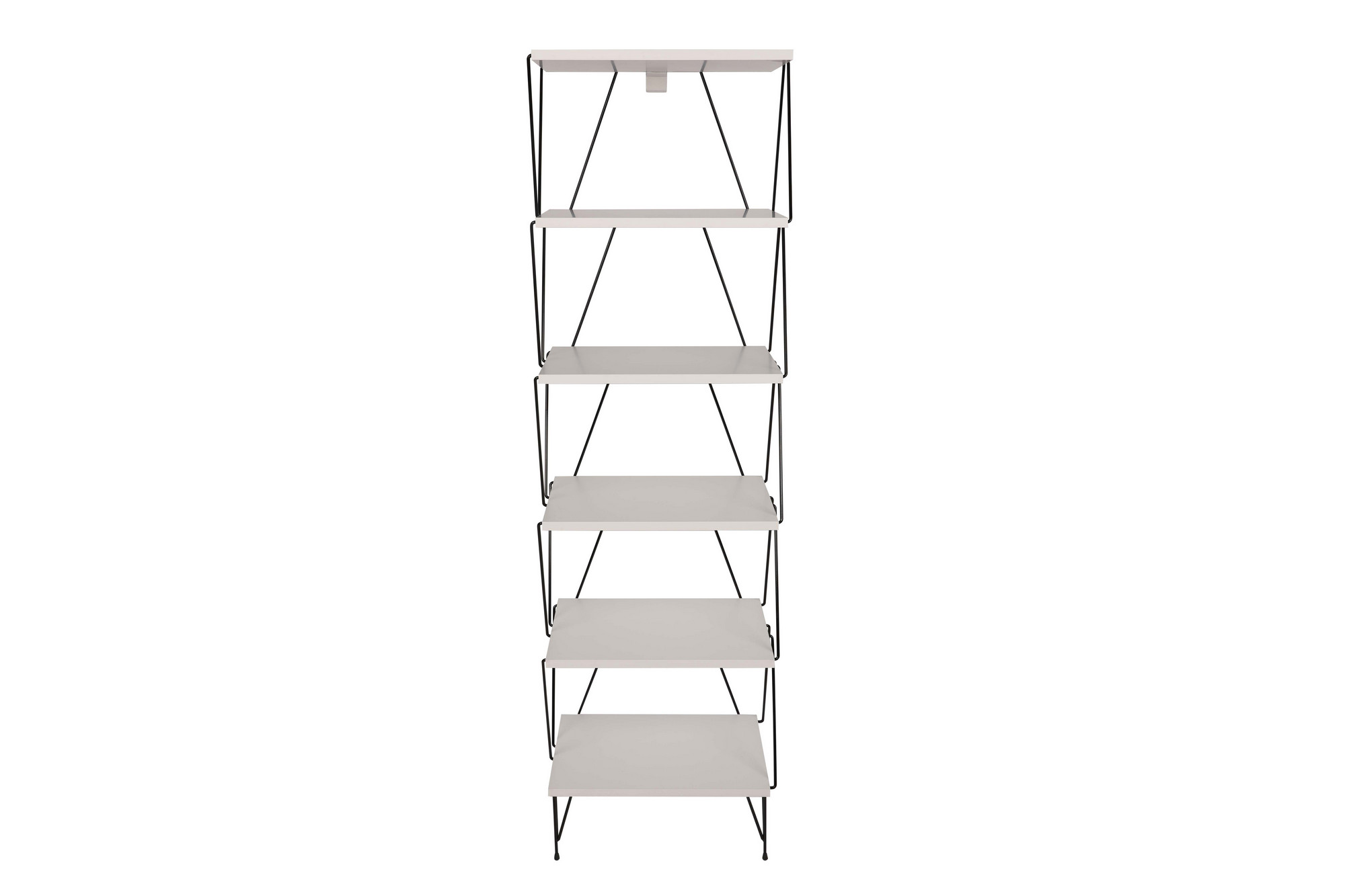 Balaban Bookshelf Wood Veneer White