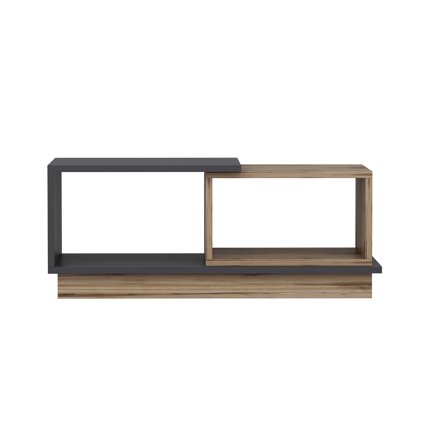 Consept Coffee table wood veneer anthracite