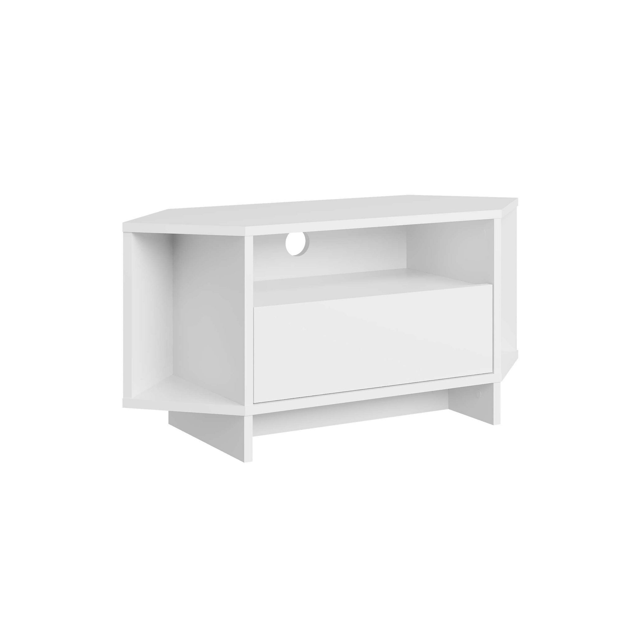 Viva Lowboard Wood Veneer White