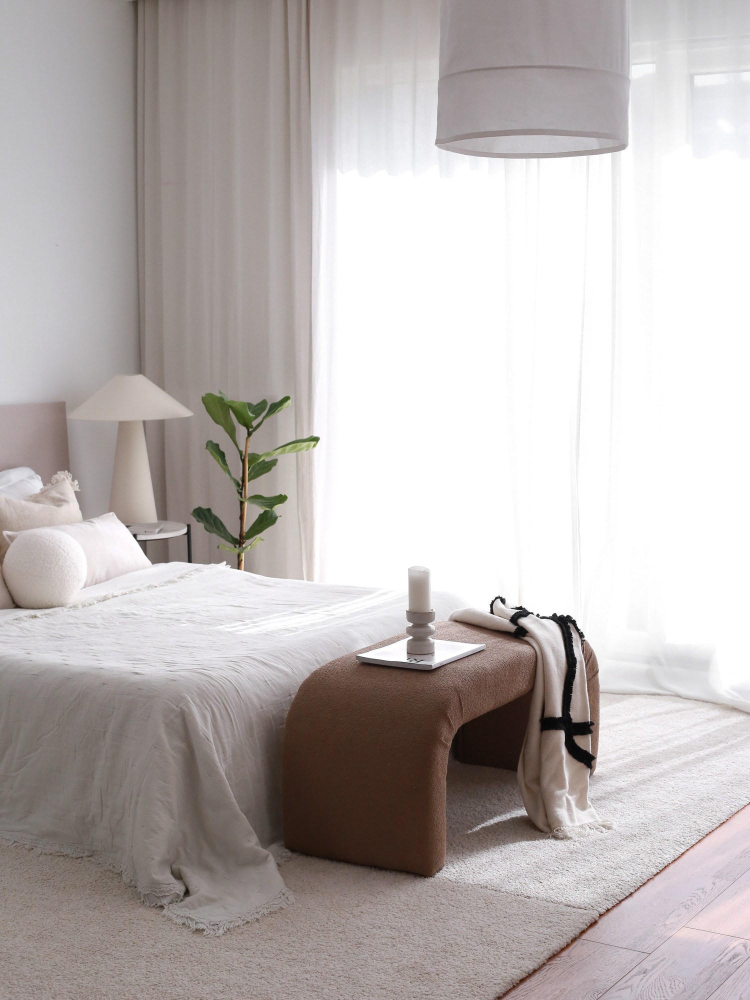 Nu Bank Pouf Brown