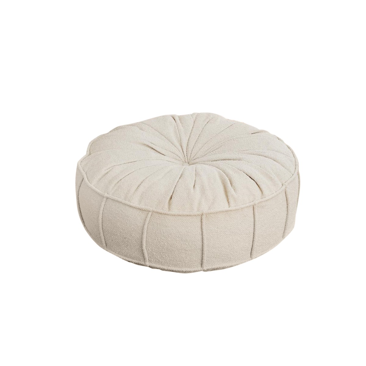 Vintage seat cushion Teddy White