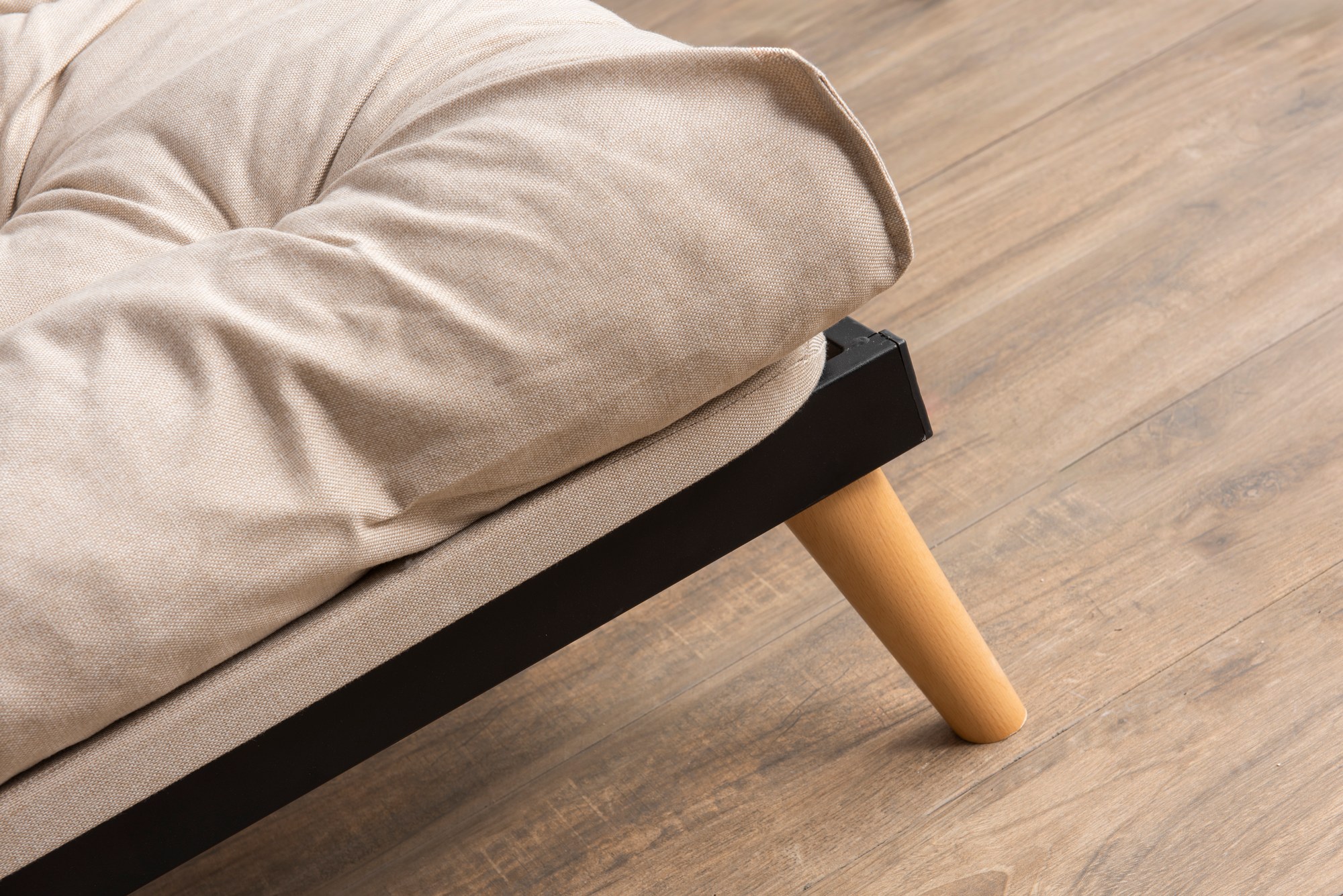 Saki Sofa Bed 3-seater Cream
