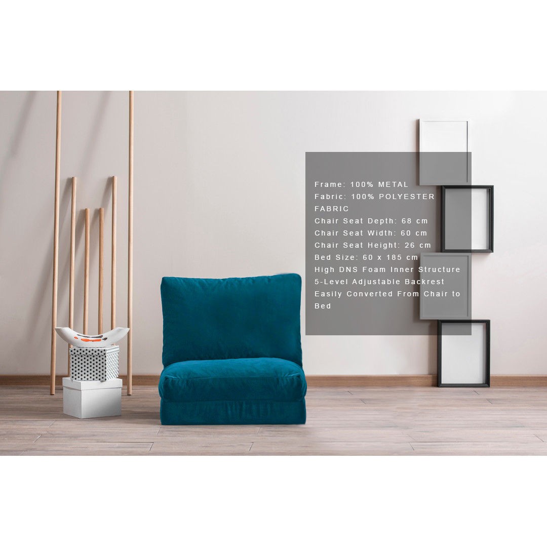 Taida Sofa bed 1-seater Green