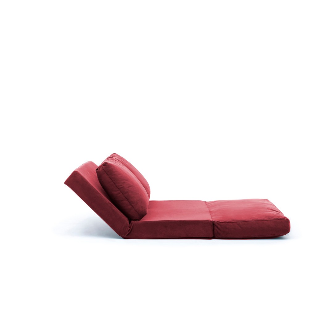 Taida Sofa Bed 2-seater Maroon