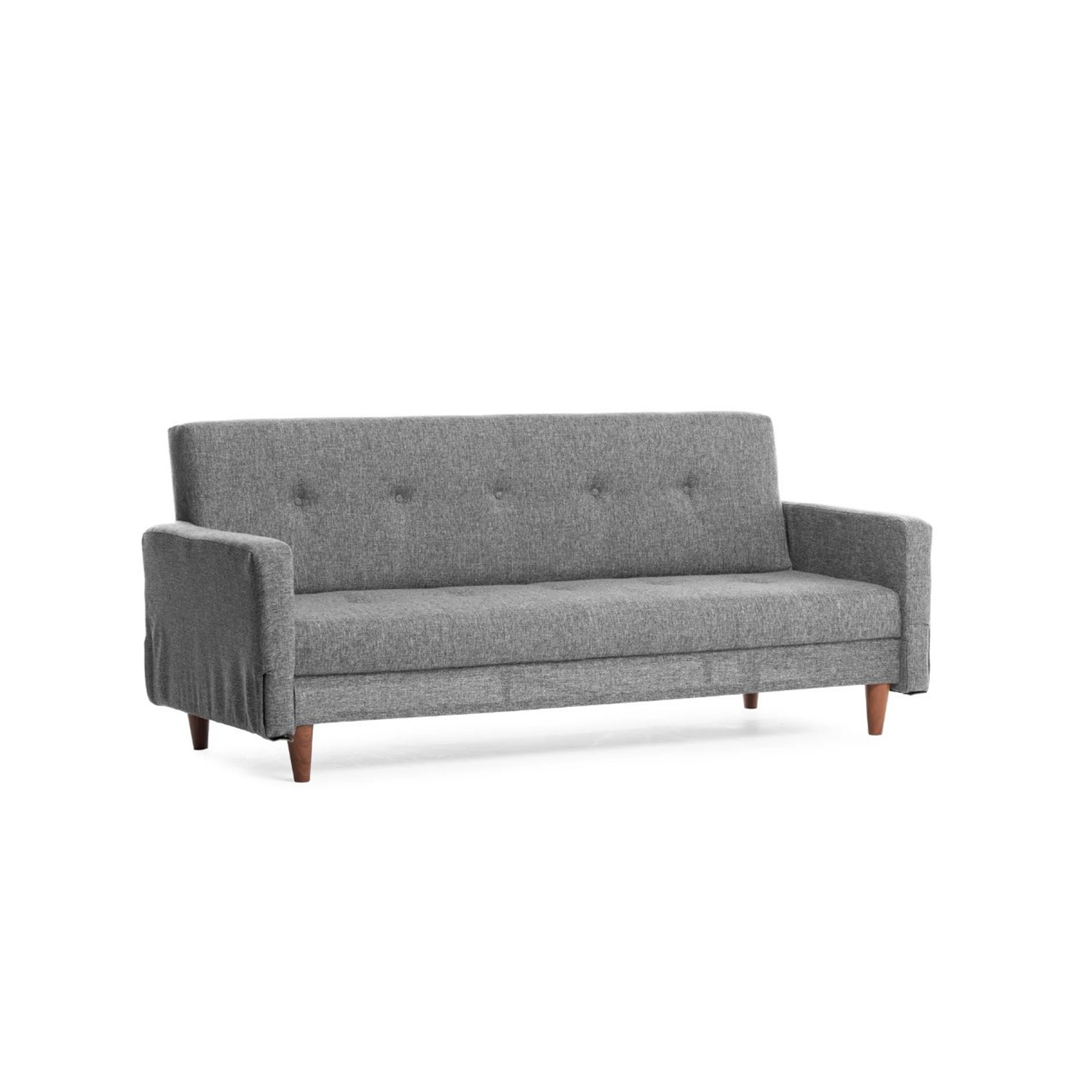 Hiko Sofa bed 3-seater Light grey