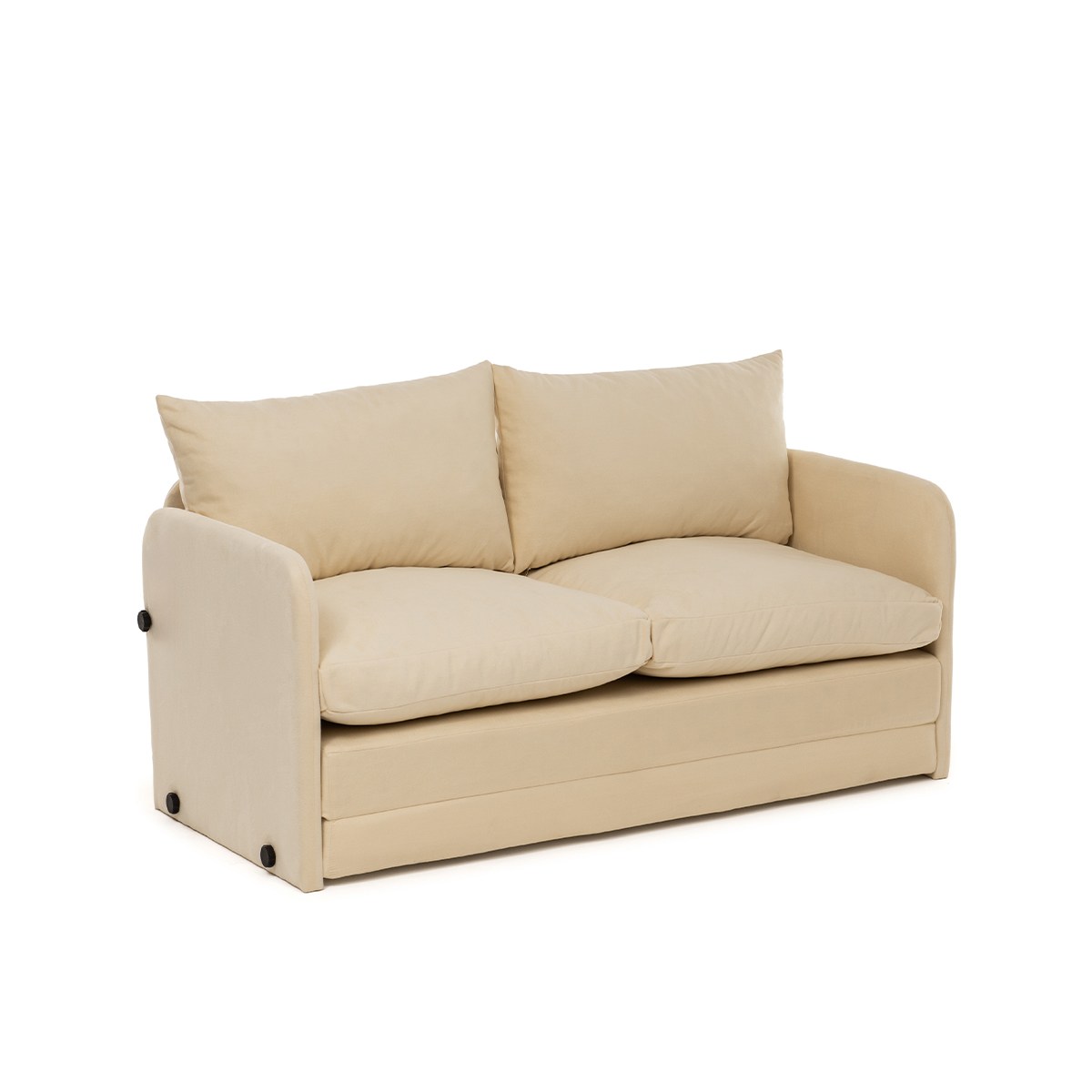 Saga Xl Sleeper Sofa 2-Seater Cream