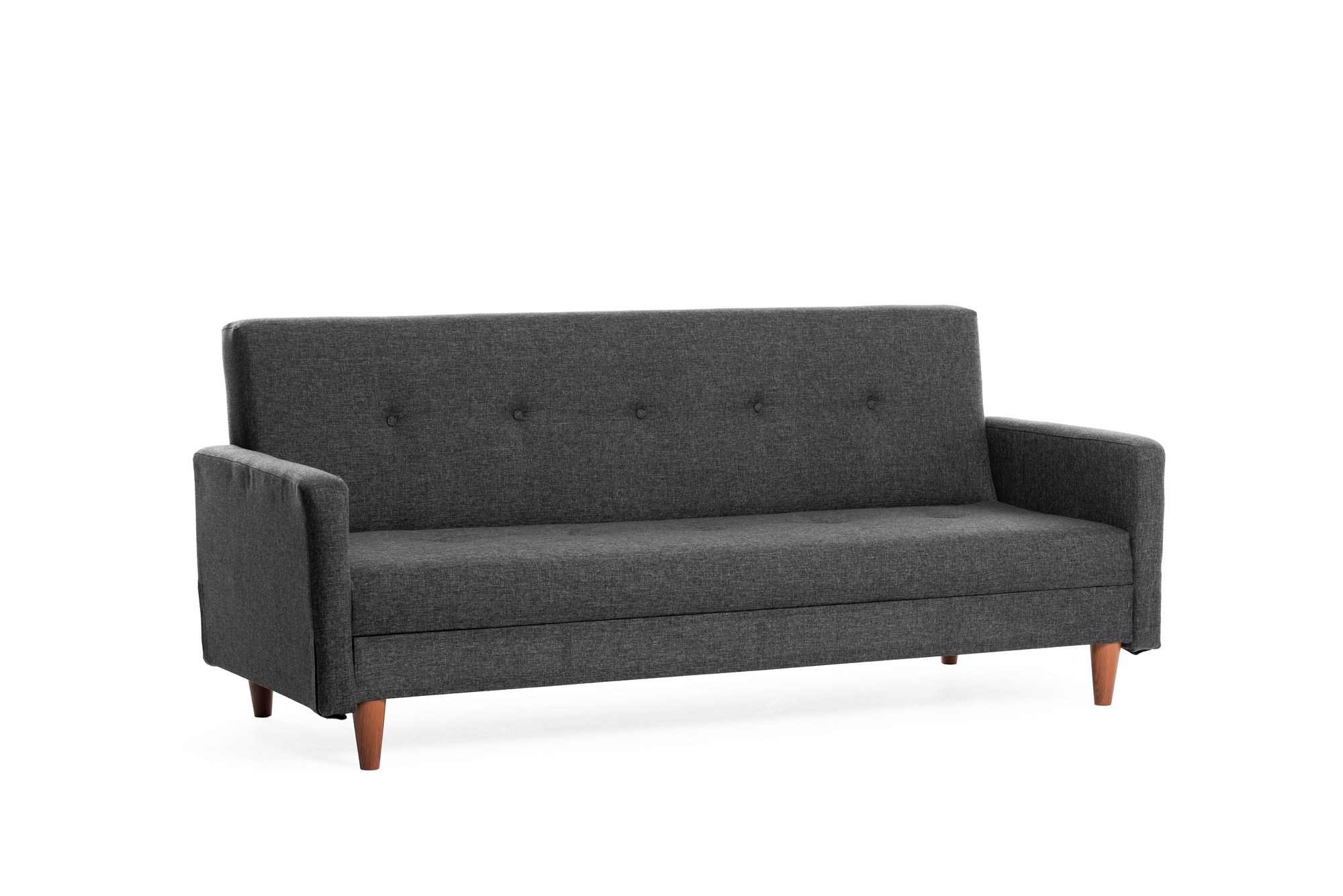 Hiko Sofa bed 3-seater Dark grey