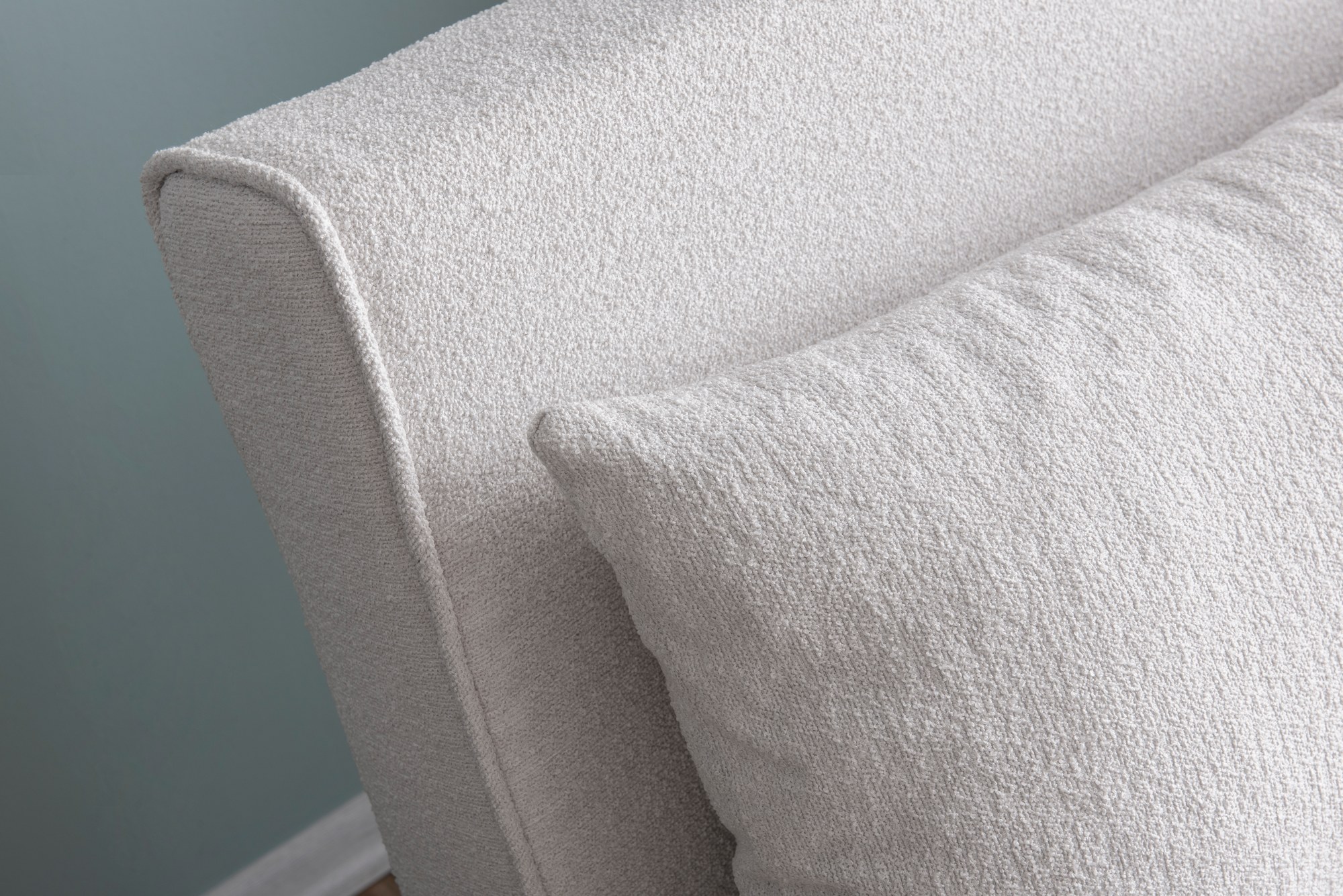 Foldable Sofa Bed 1-Seater White