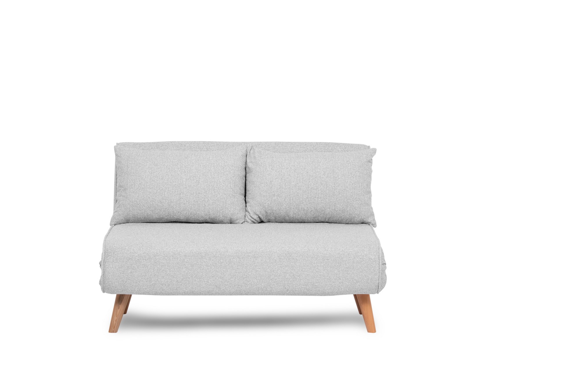 Foldable Sofa Bed 2-seater Grey