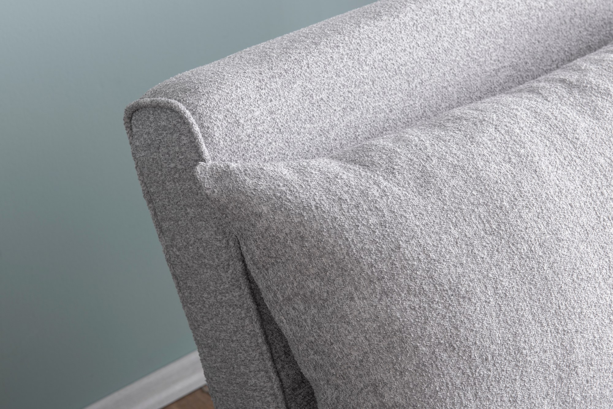 Foldable Sofa Bed 2-seater Grey