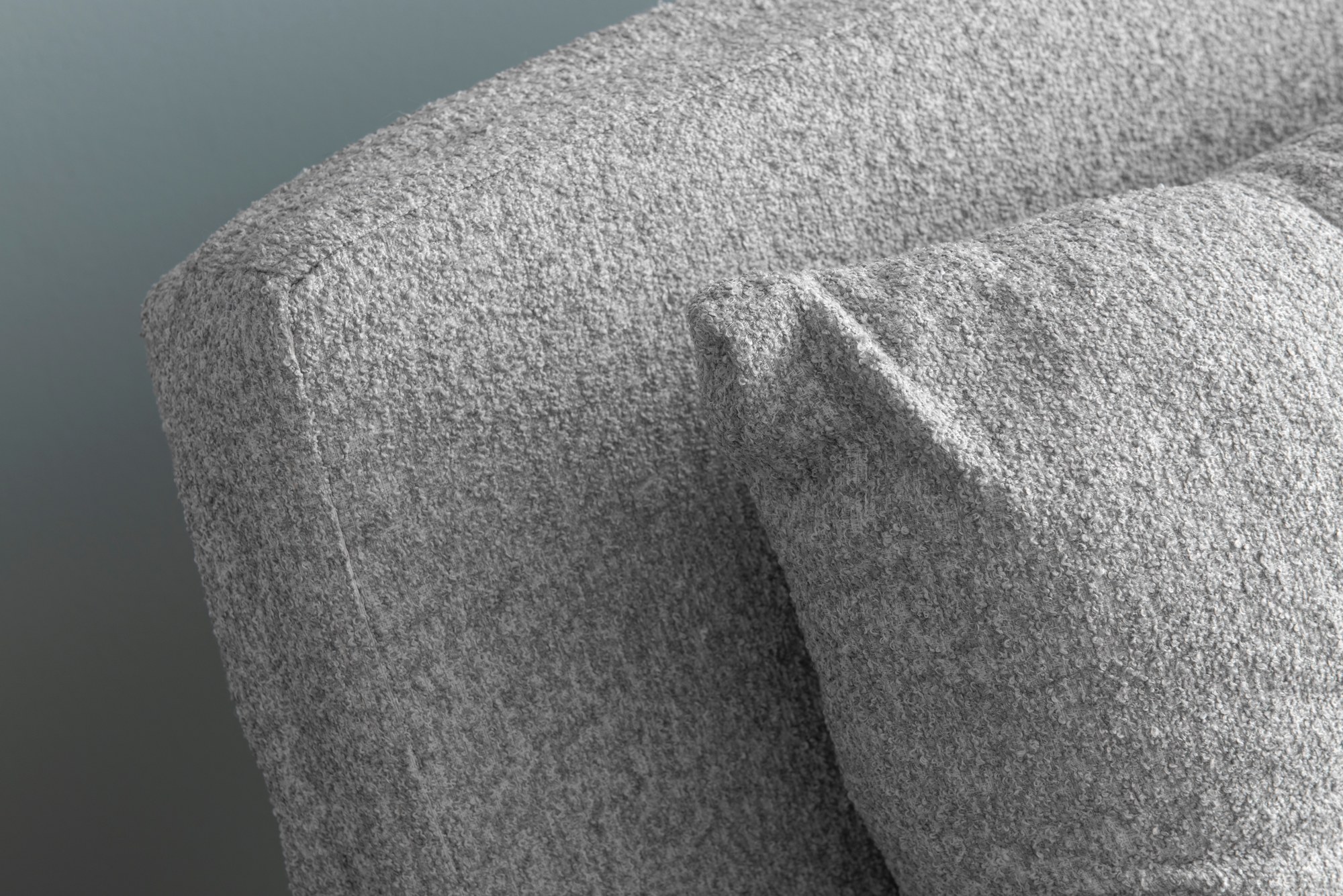 Foldable sofa bed 1-seater grey