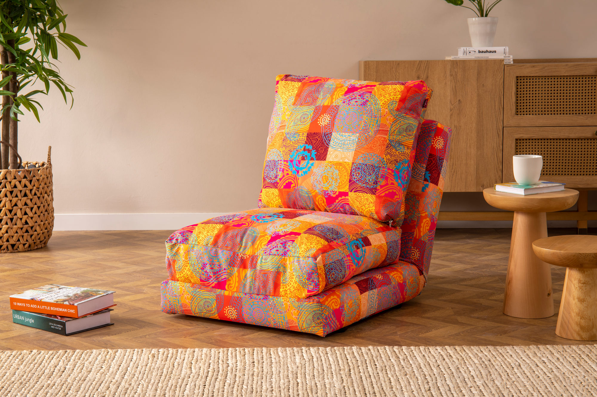 Taida 1 Sofa bed 1-seater Multicolored