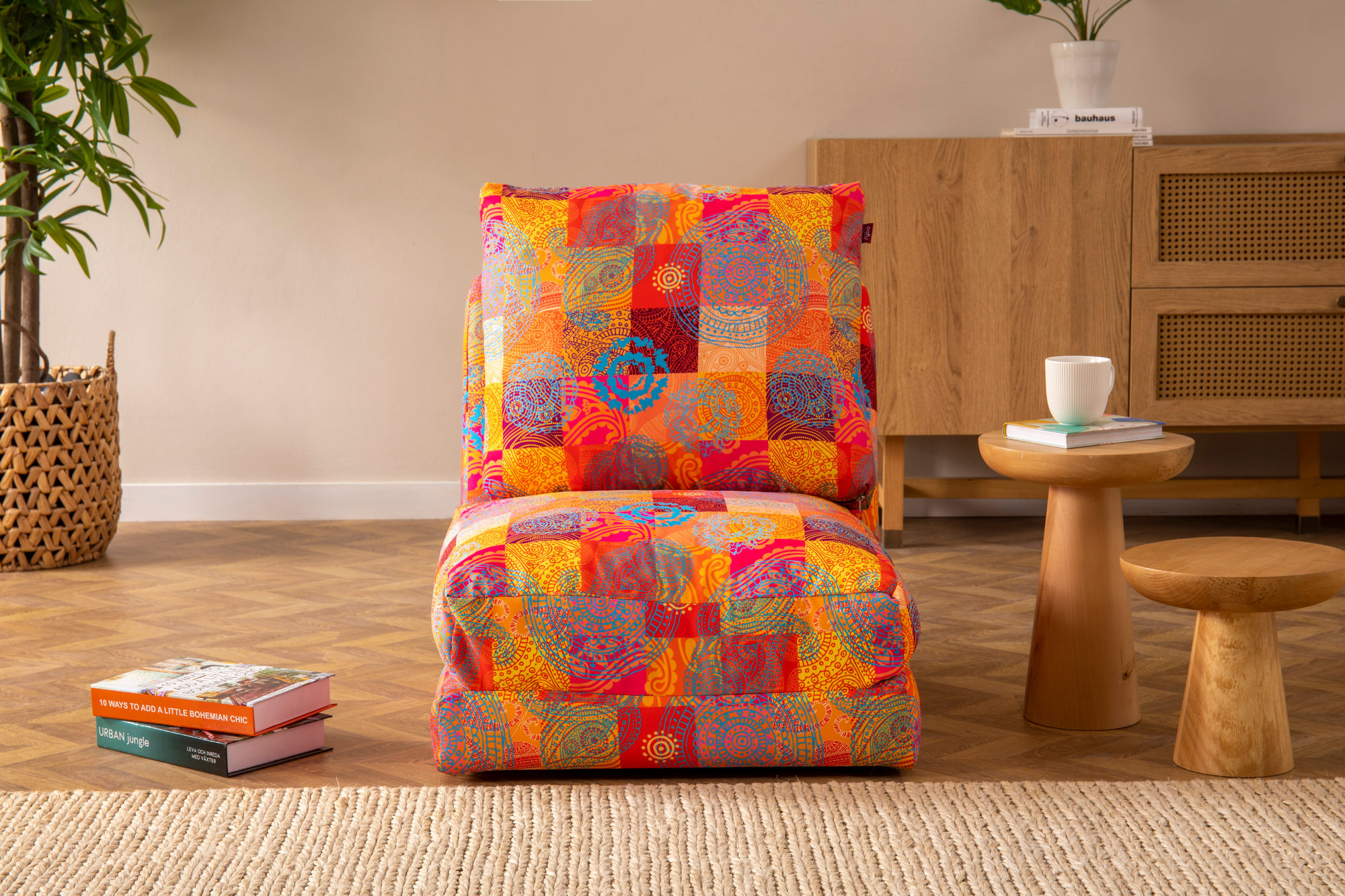 Taida 1 Sofa bed 1-seater Multicolored