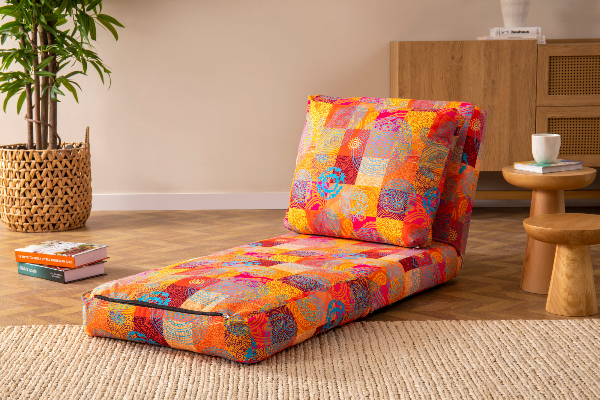 Taida 1 Sofa bed 1-seater Multicolored