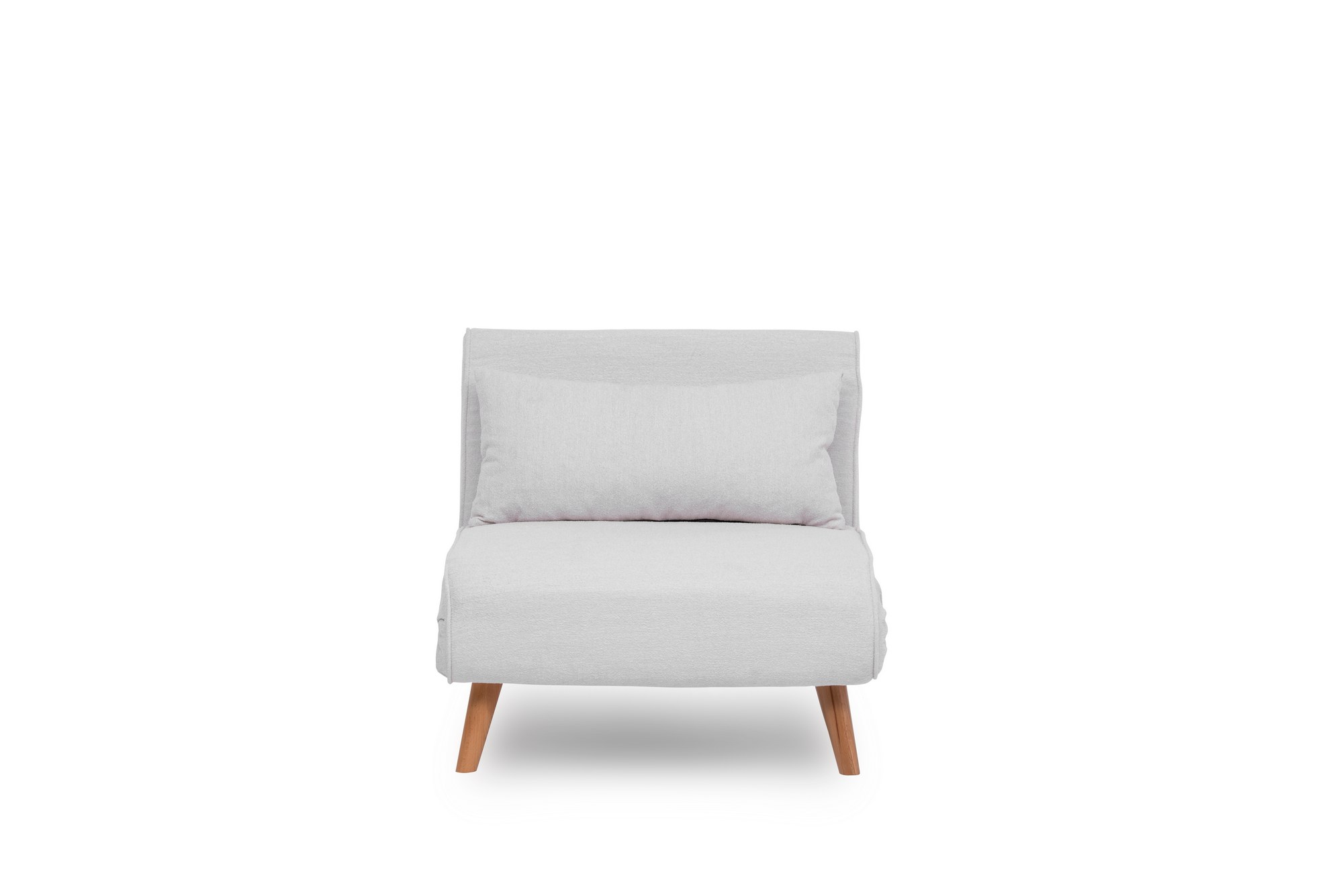 Foldable Sofa Bed 1-Seater White