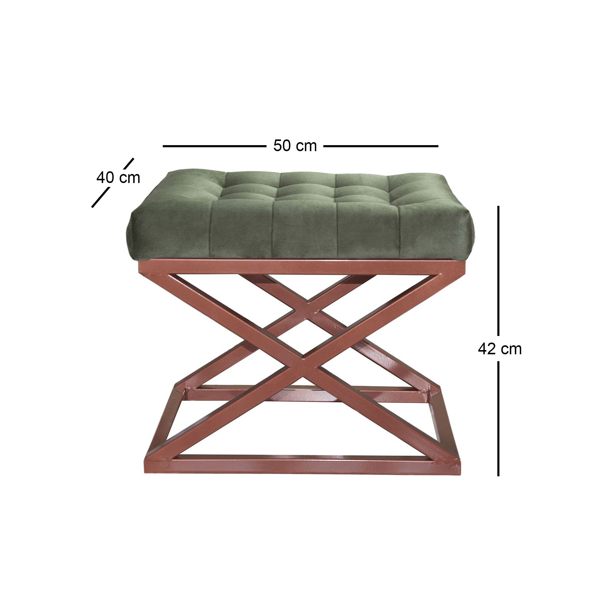 Capraz Pouf Green
