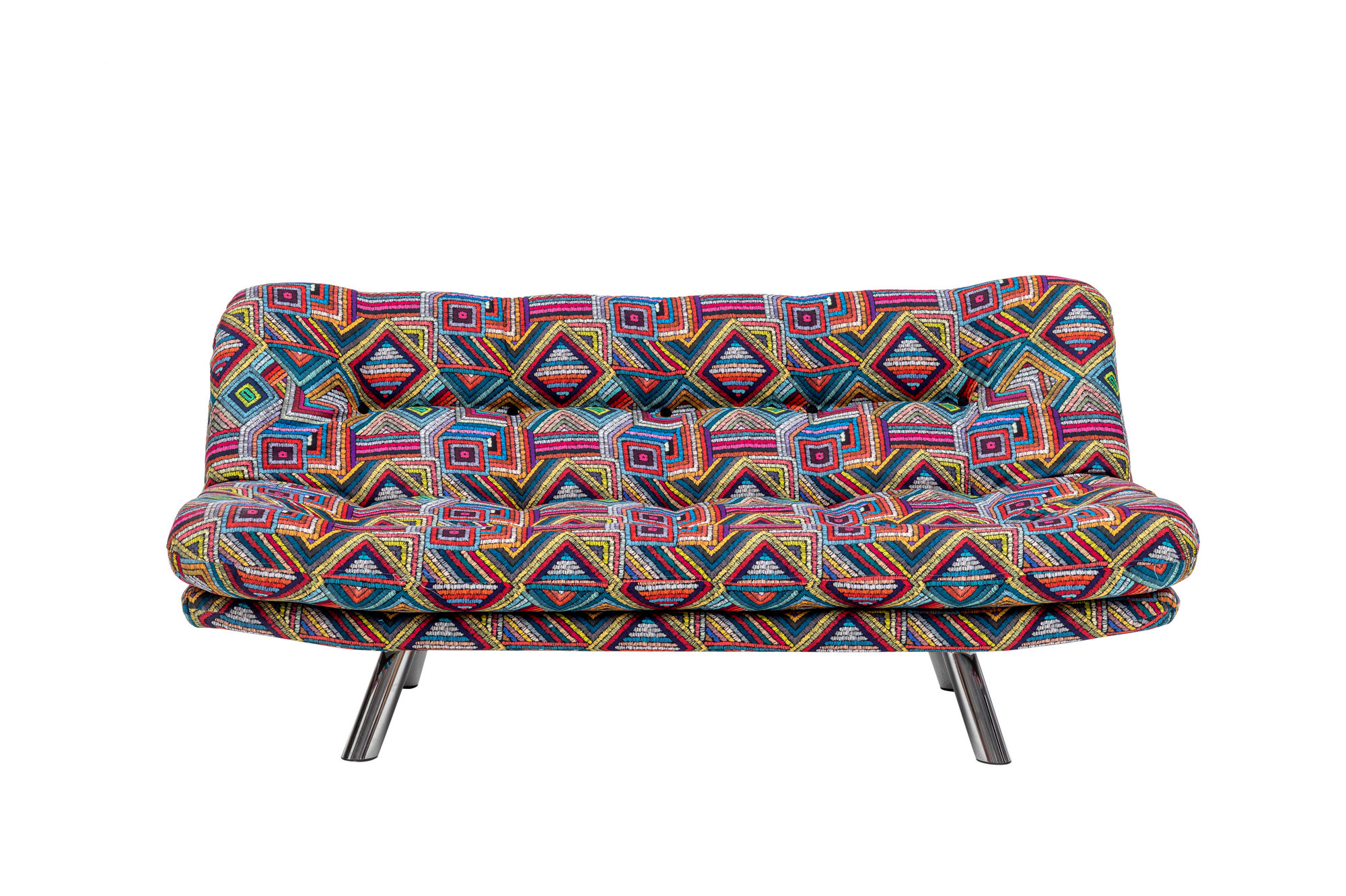 Misa Small Sofa Bed 3-Seater Multicolor