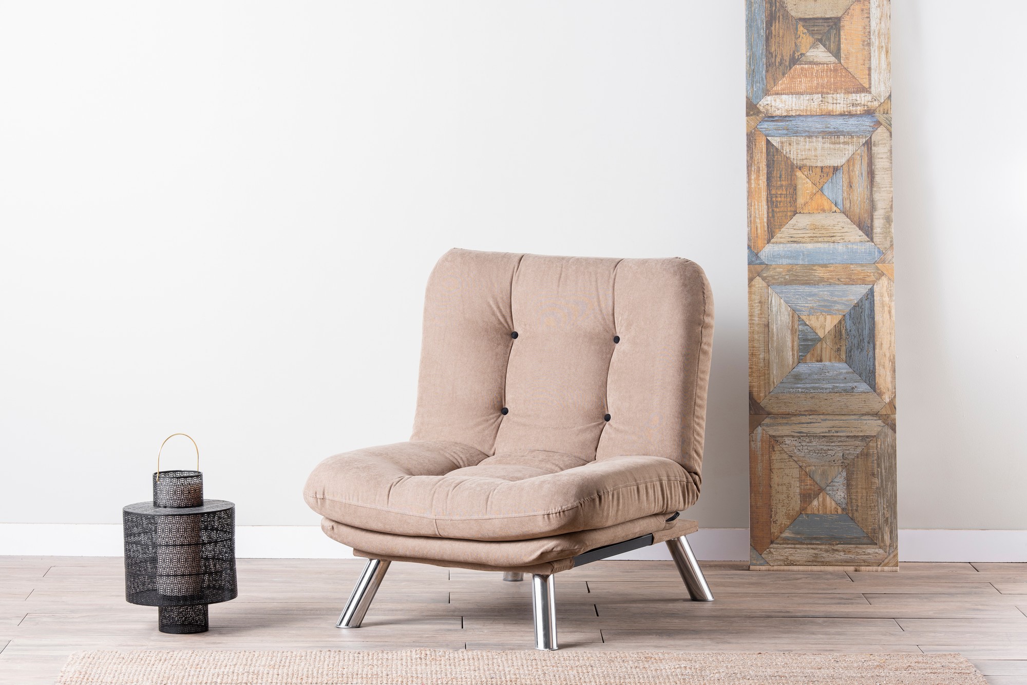 Misa Sofa 1-seater Mink