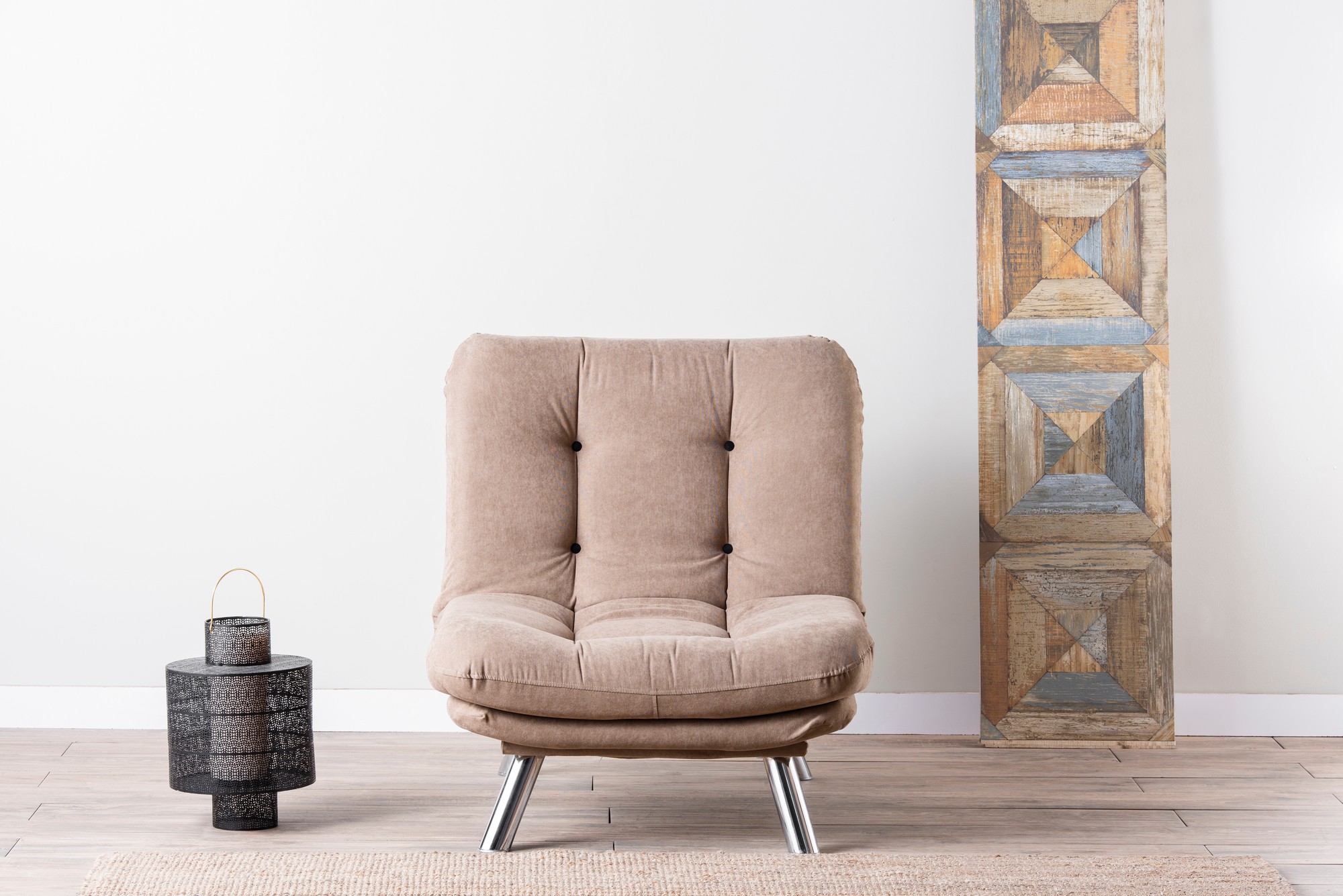 Misa Sofa 1-seater Mink