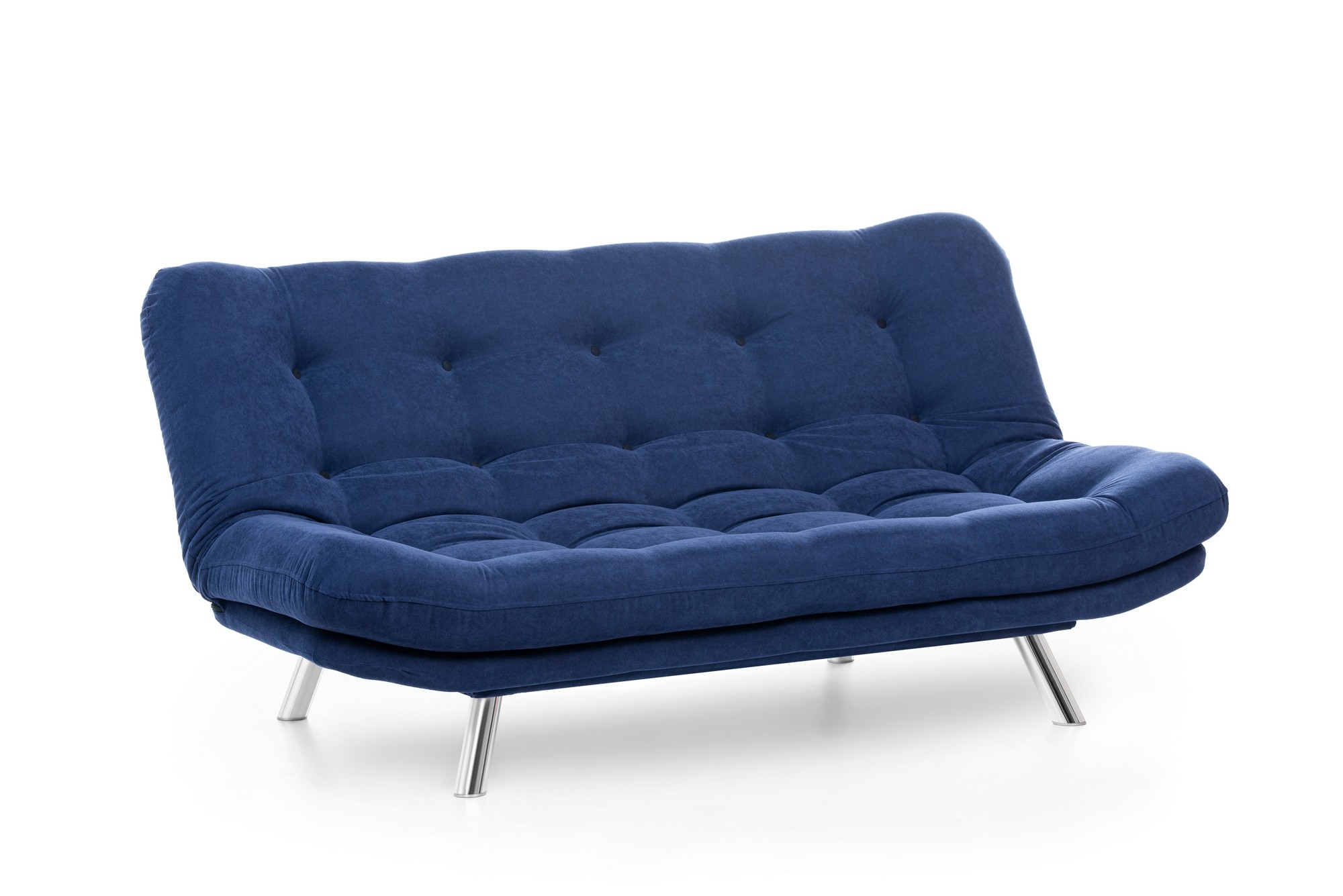 Misa Sofa Bed 3-Seater Navy Blue