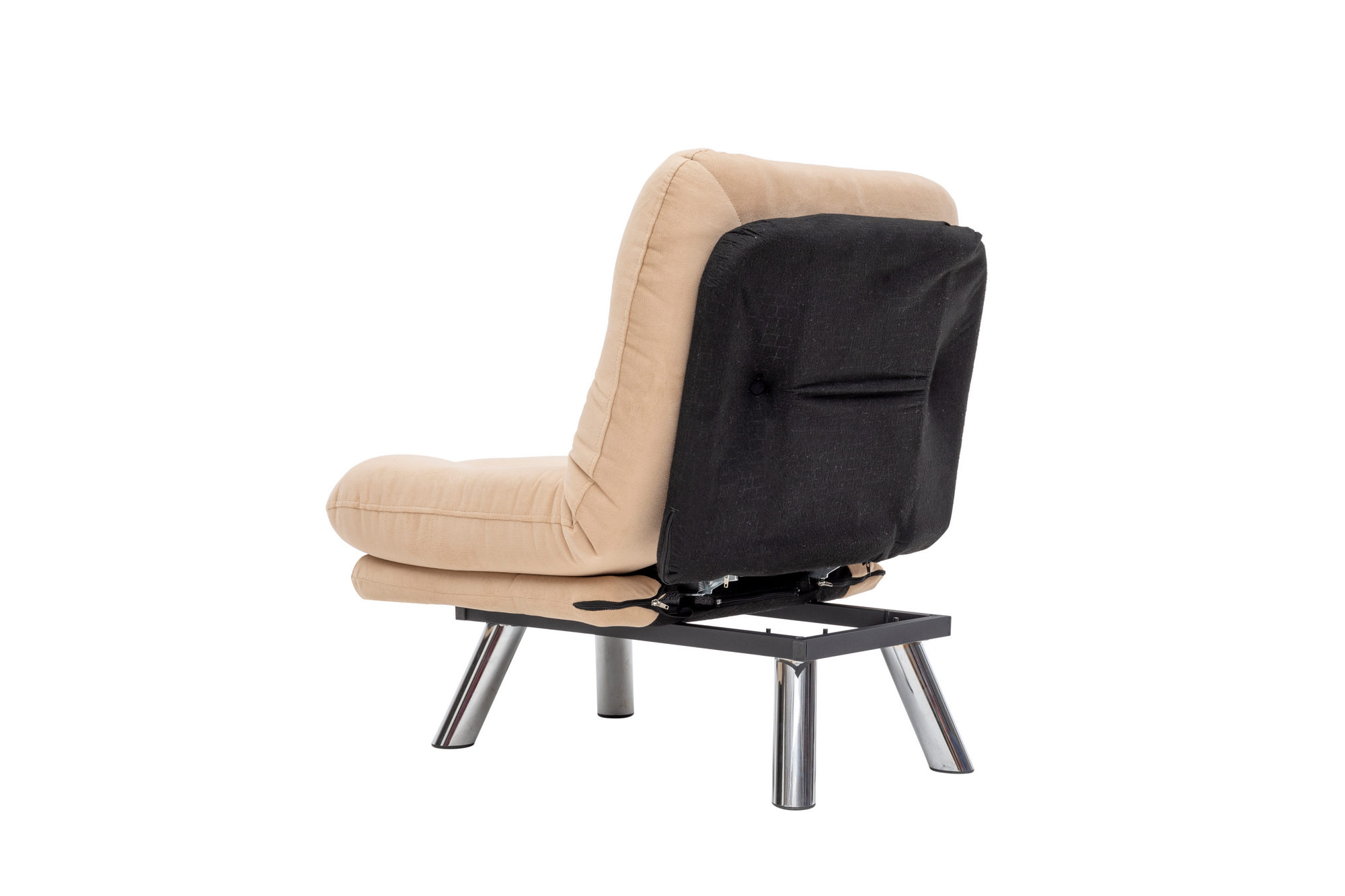 Misa Small Solo Sofa Bed 1-Seater Cream