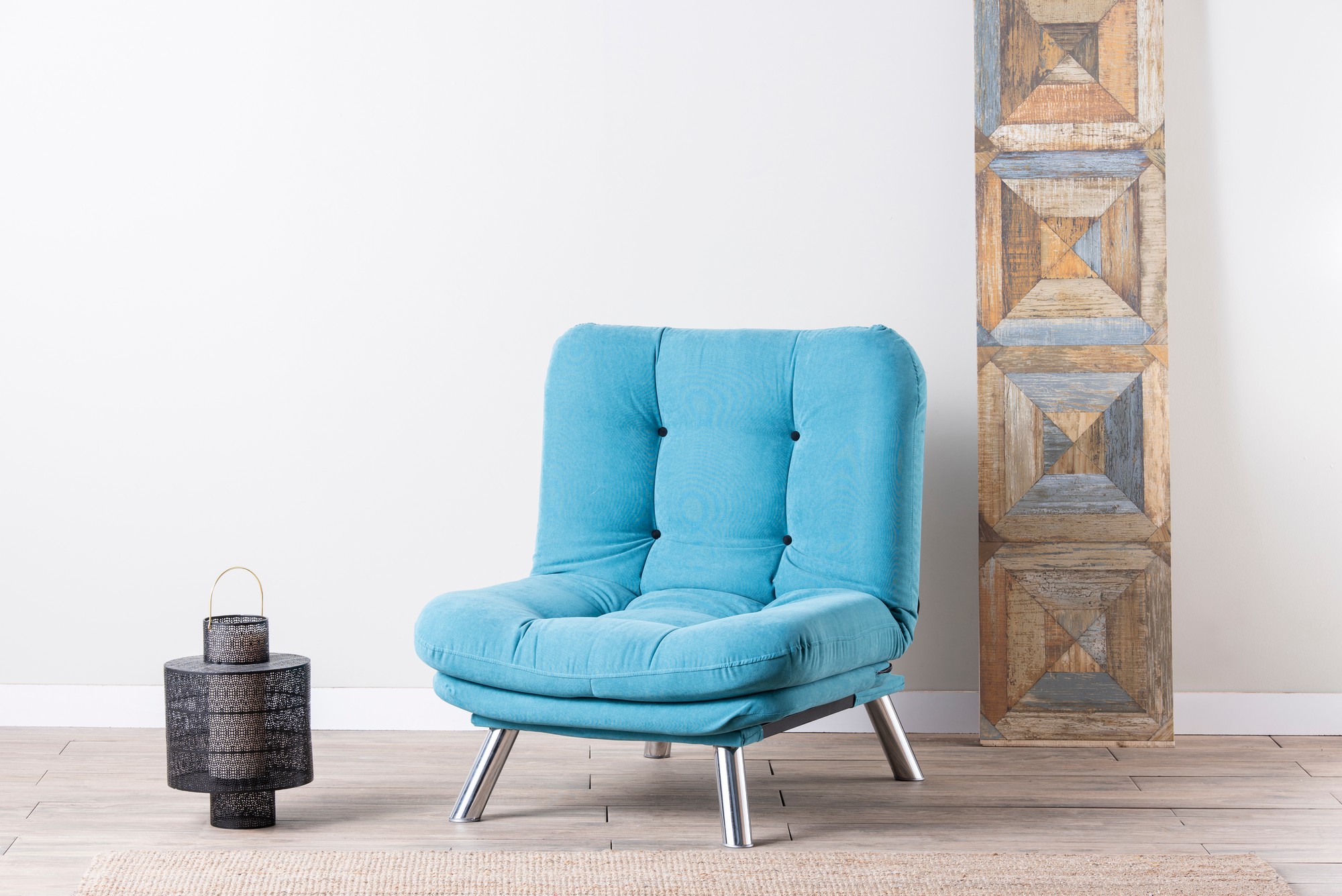 Misa Sofa 1-Seater Turquoise