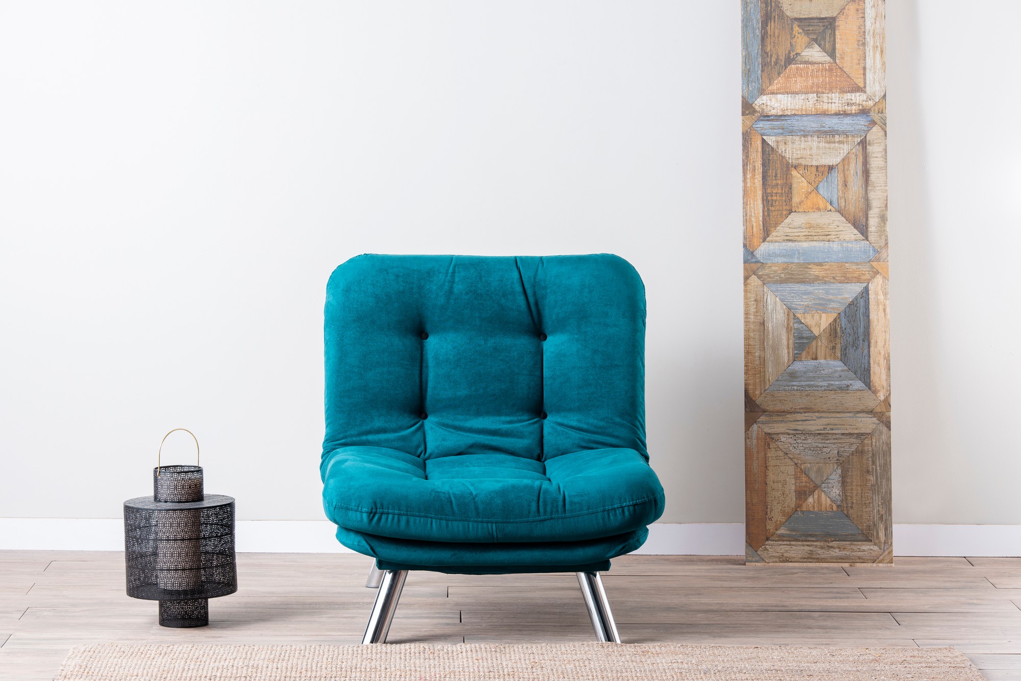 Misa Sofa 1-seater Petrol Green