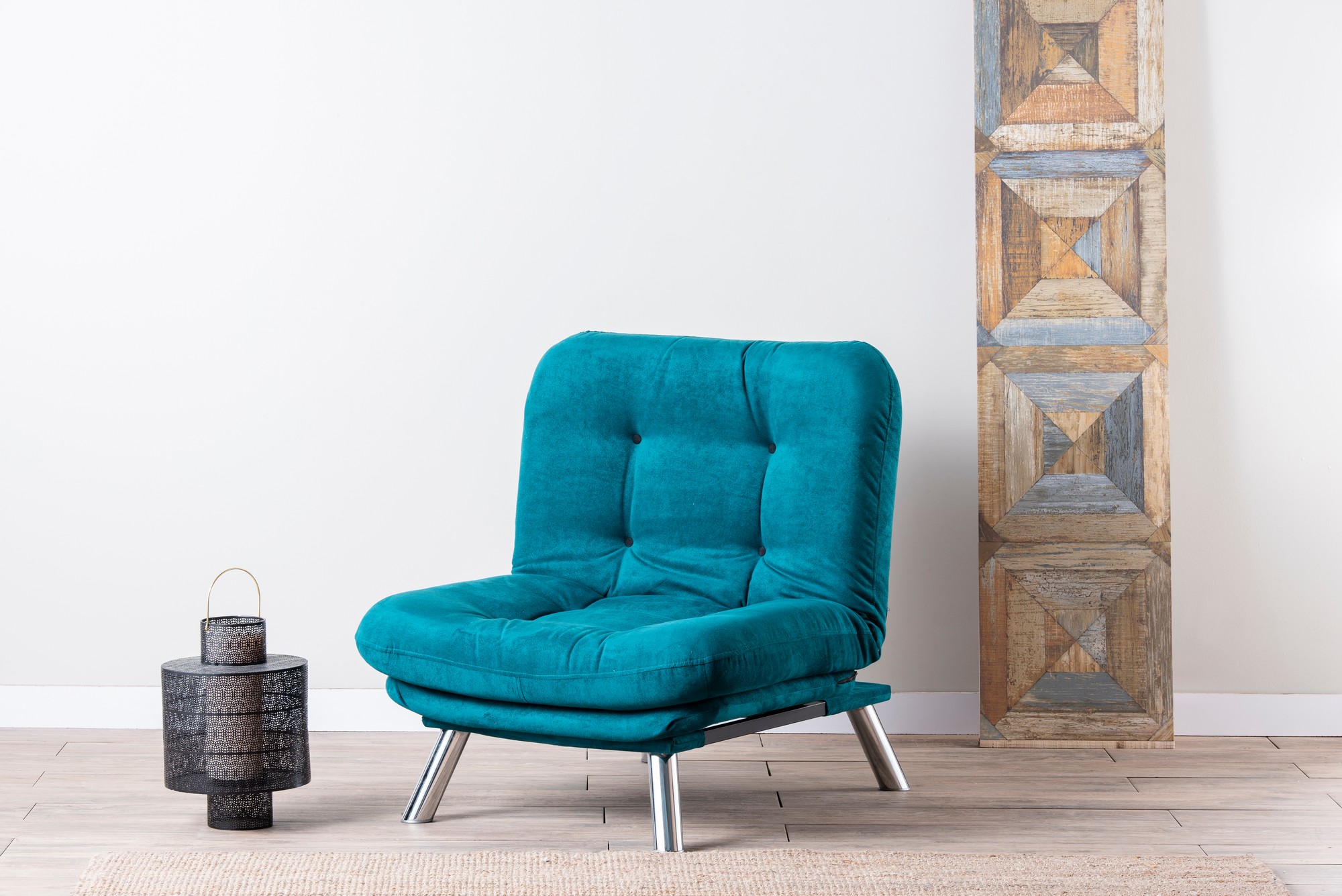 Misa Sofa 1-seater Petrol Green