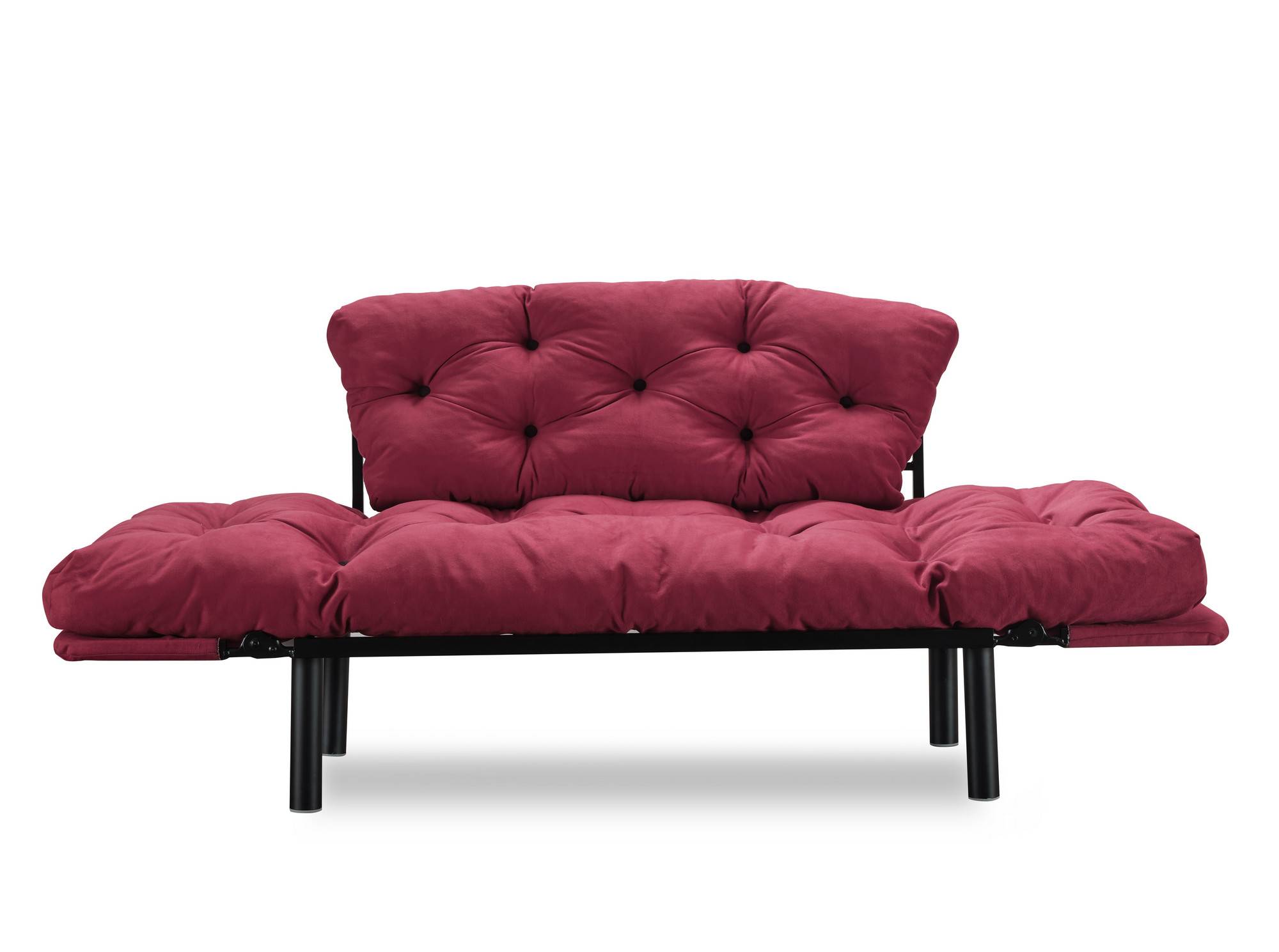 Nitta Sofa Bed 2-seater Maroon