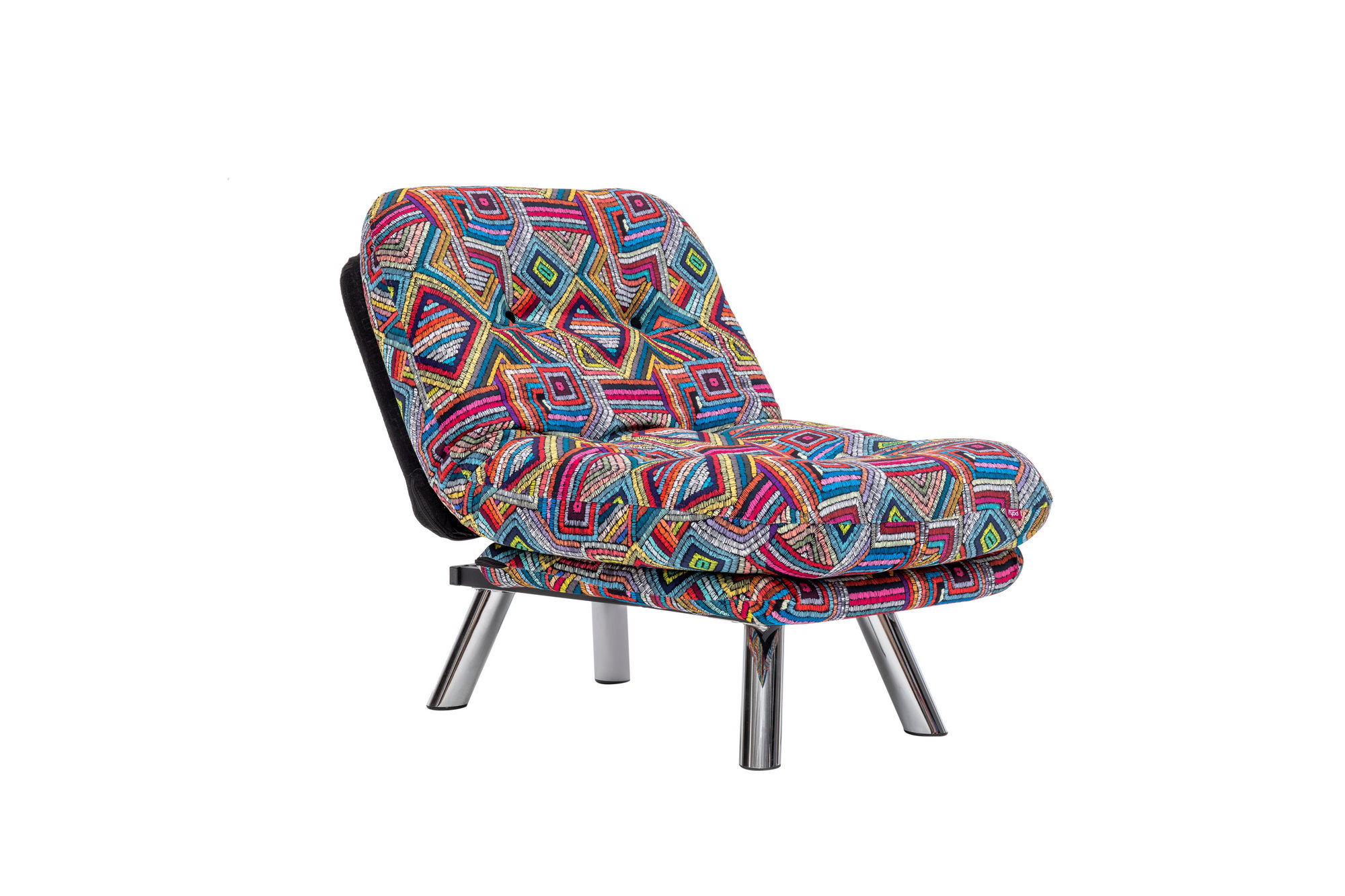 Misa Small Solo Sleeper Sofa 1-Seater Multicolored