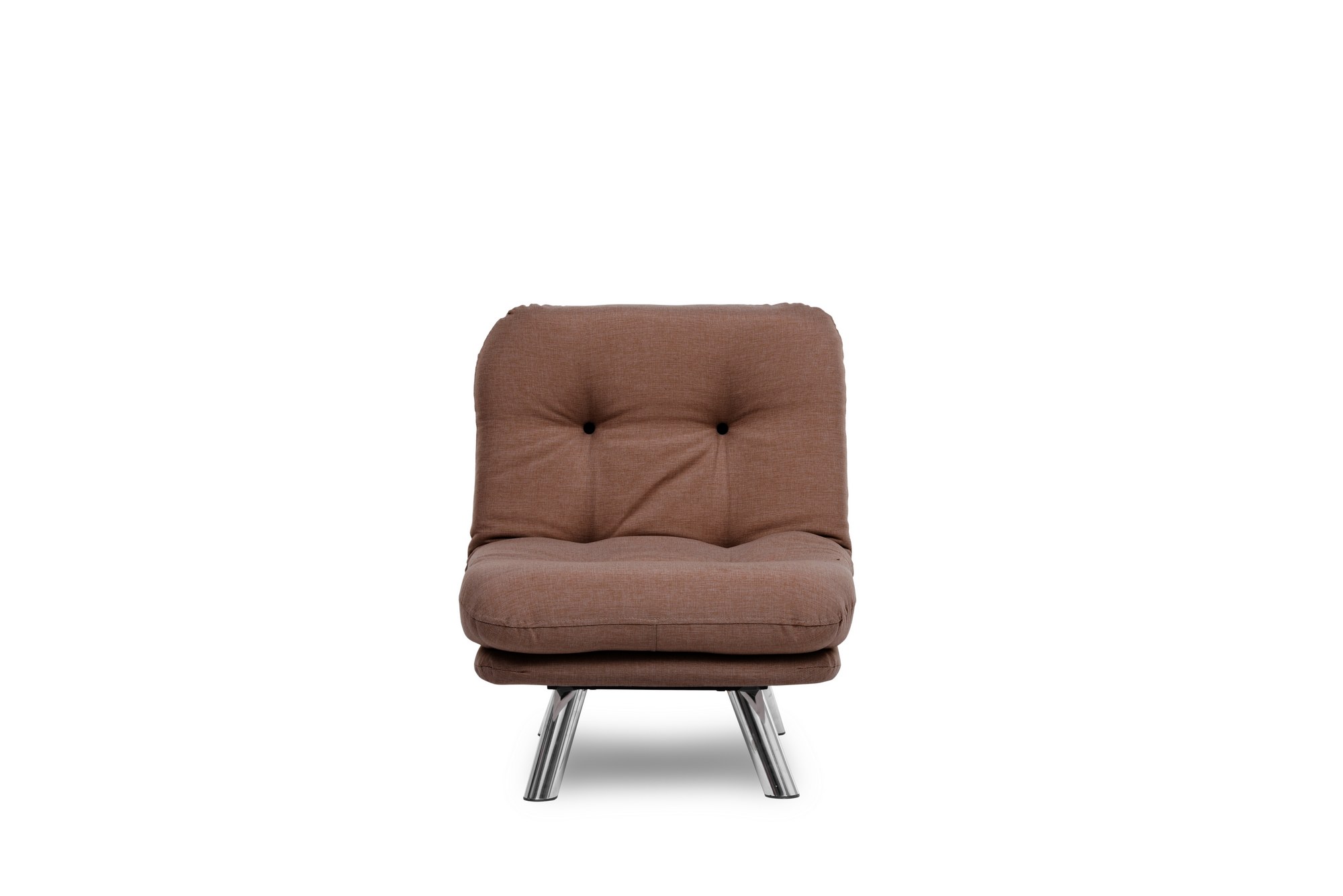 Misa Small Solo Sofa Bed 1-seater Light Brown