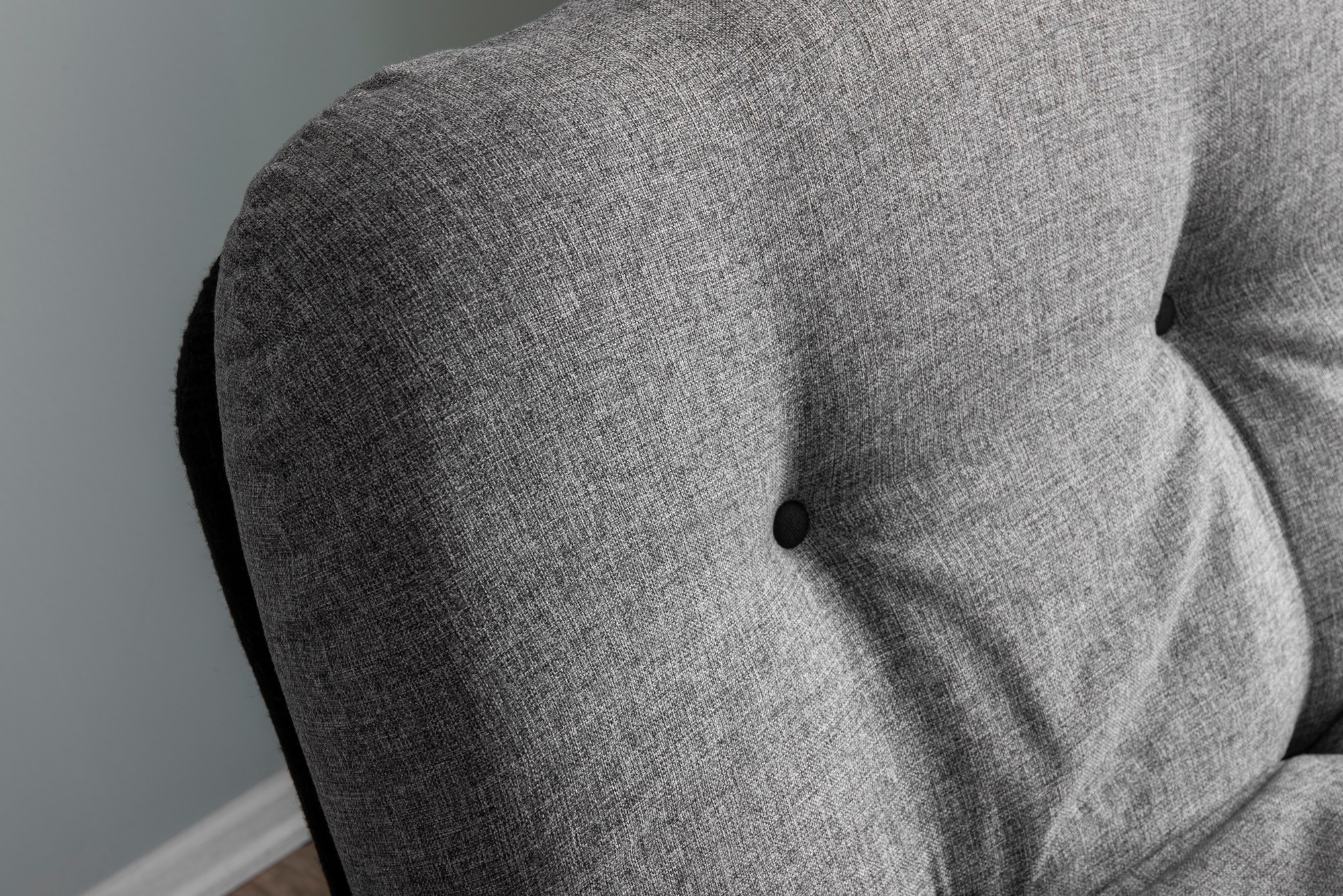 Misa Small Solo Sofa Bed 1-Seater Light Grey
