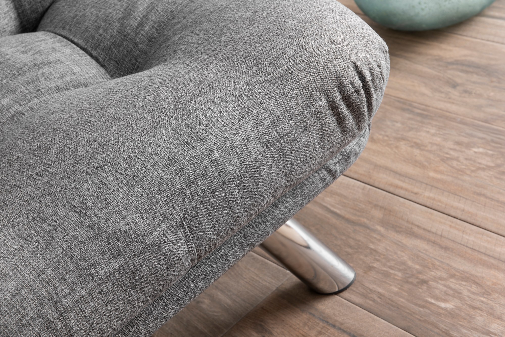 Misa Small Solo Sofa Bed 1-Seater Light Grey