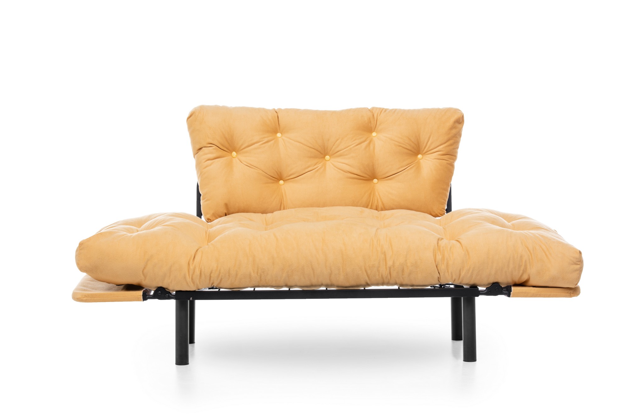Nitta Sofa Bed 2-seater Mustard