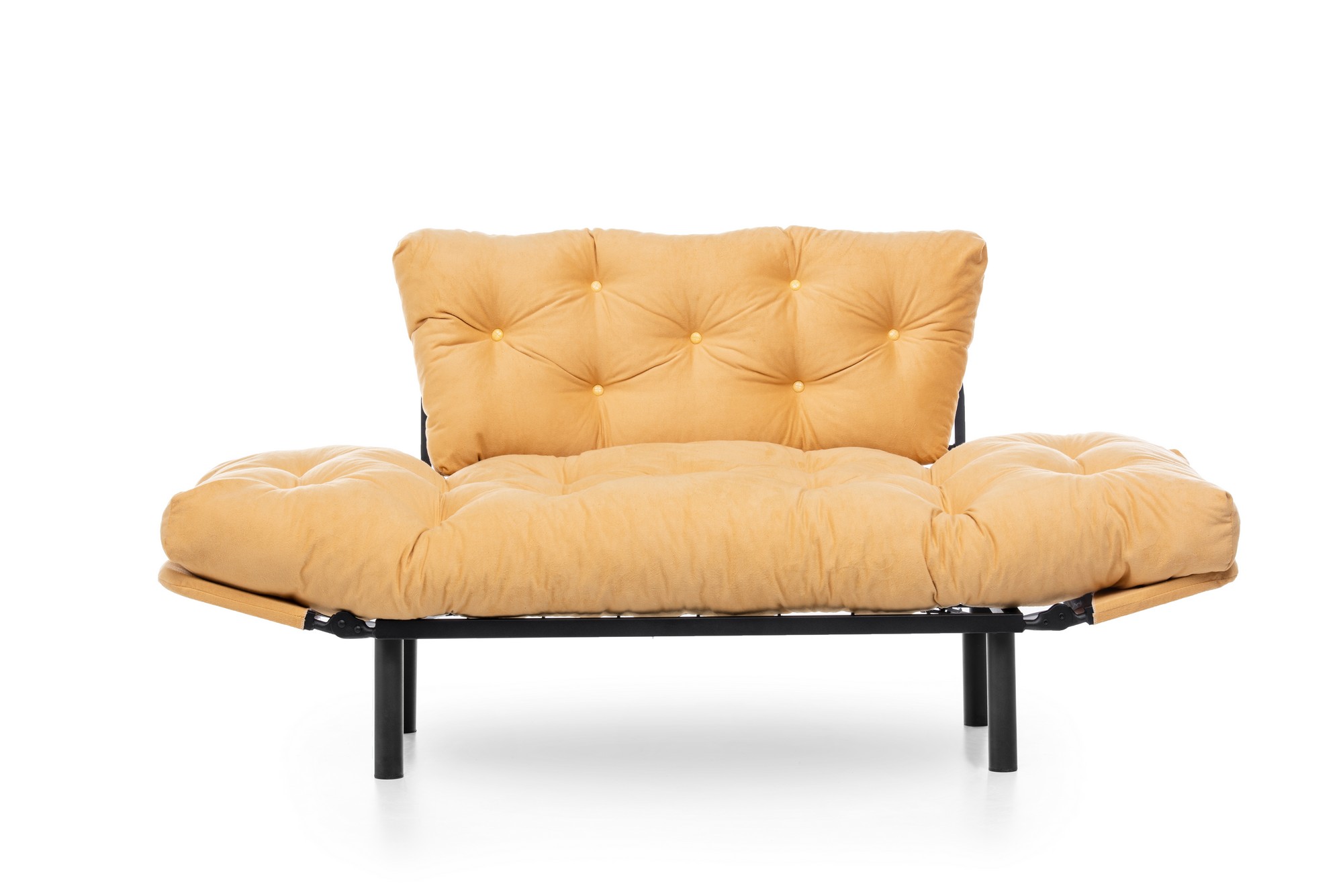 Nitta Sofa Bed 2-seater Mustard