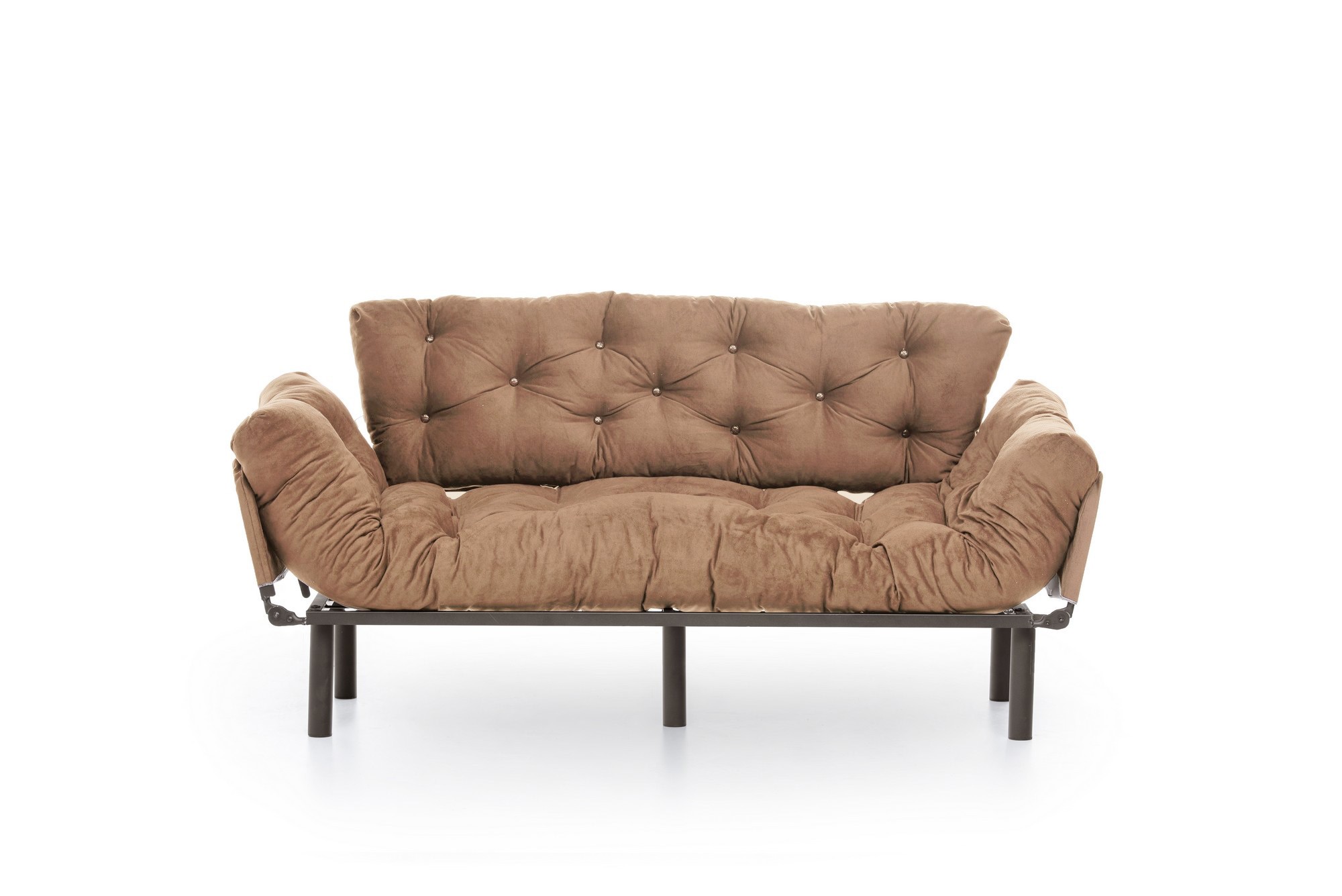 Nitta Triple Sofa Bed 3-seater Light Brown