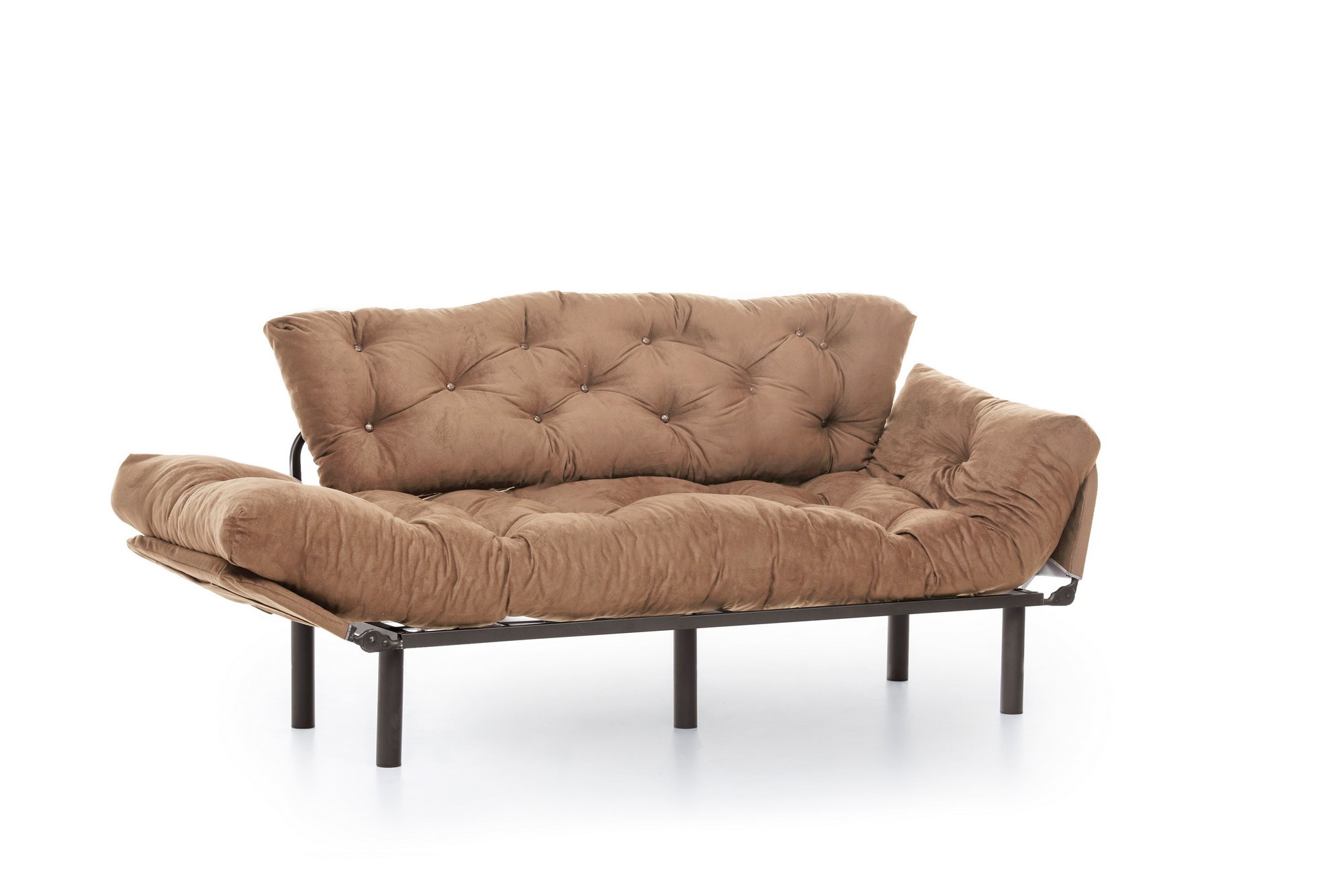 Nitta Triple Sofa Bed 3-seater Light Brown