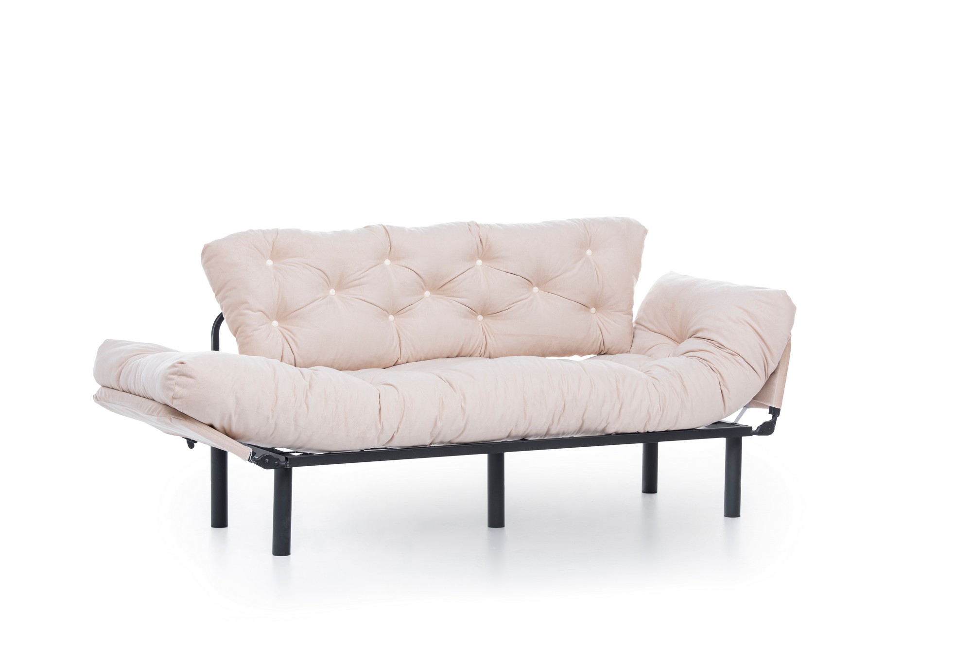 Nitta Triple Sofa Bed 3-seater Cream