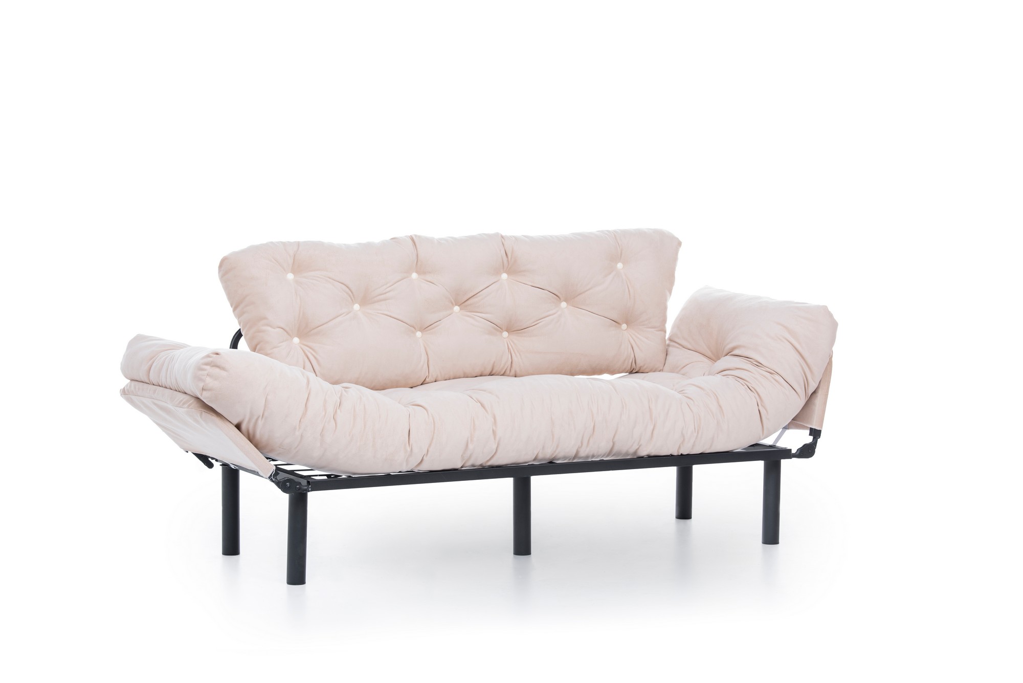 Nitta Triple Sofa Bed 3-seater Cream