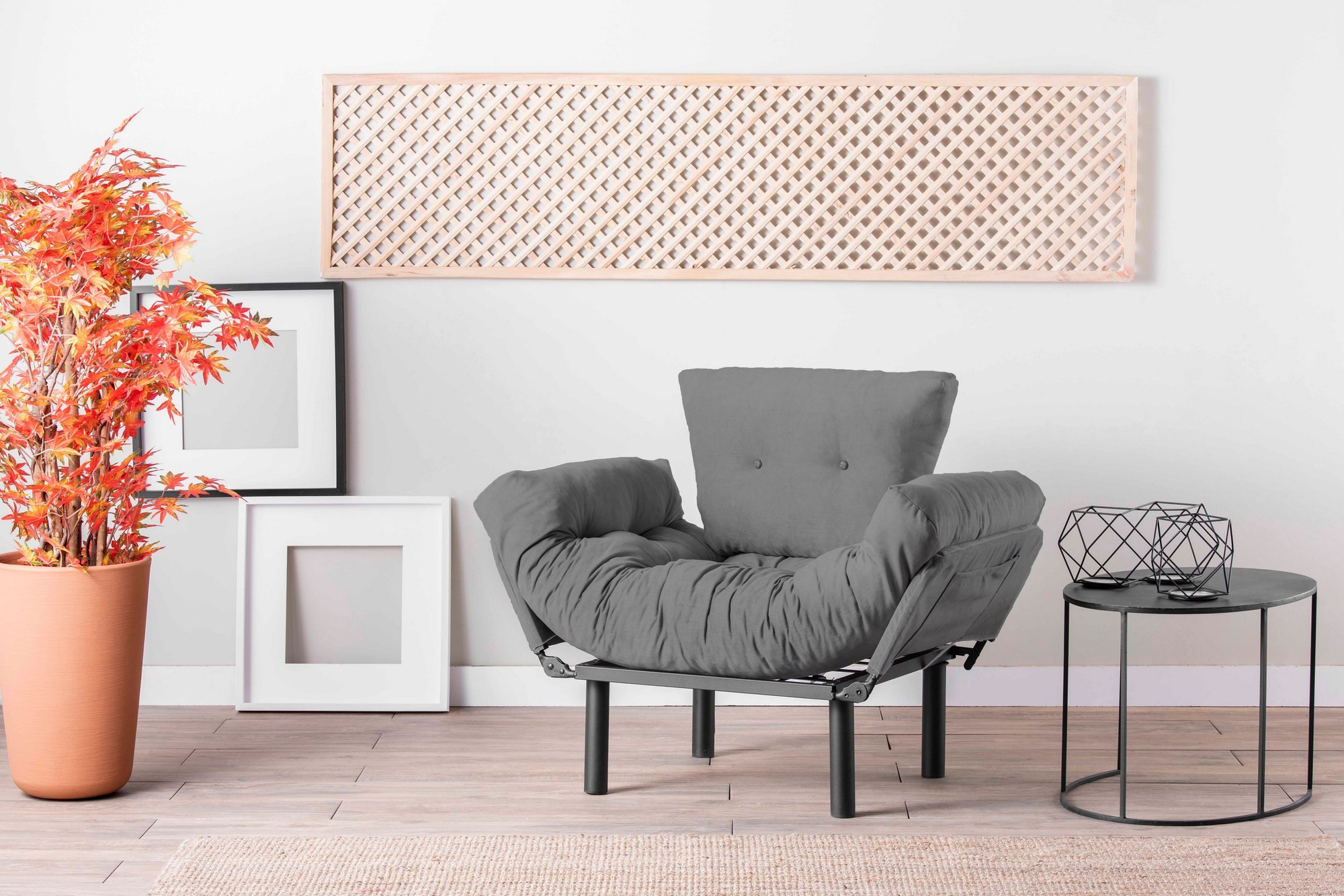 Nitta Armchair Grey