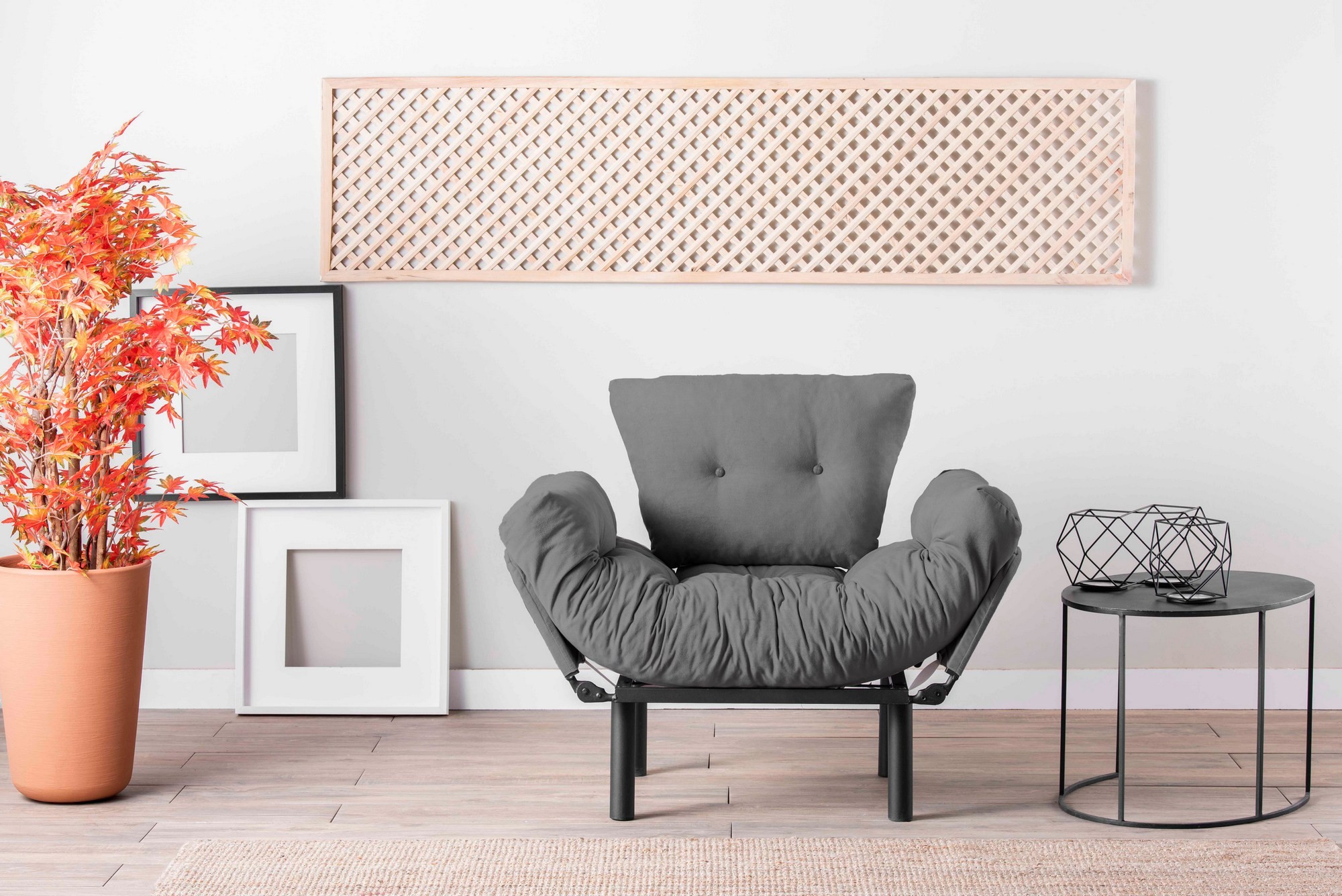 Nitta Armchair Grey