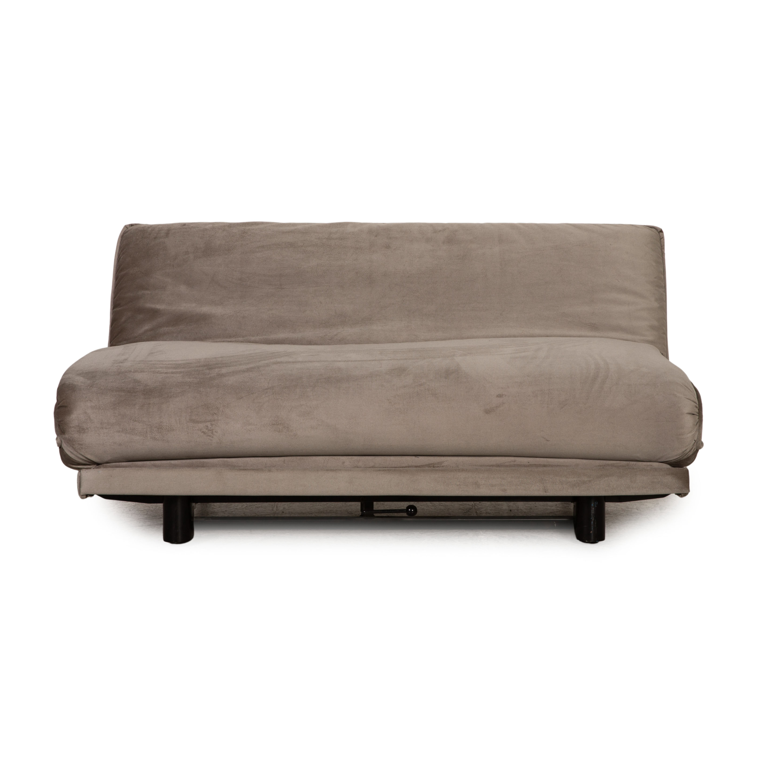 Colli Schlafsofa 2-Sitzer Stoff Grau Neubezug